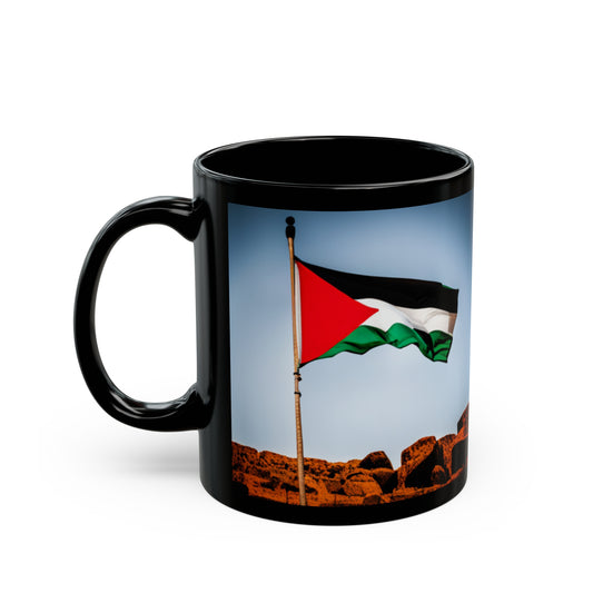 Black Mug [Palestine & Landscape]