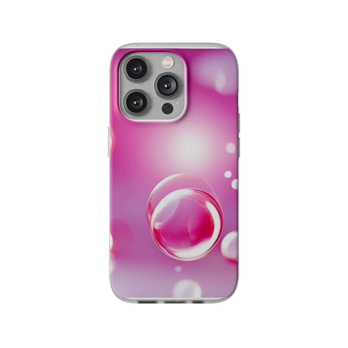 Flexi Case [Pink Bubbles]