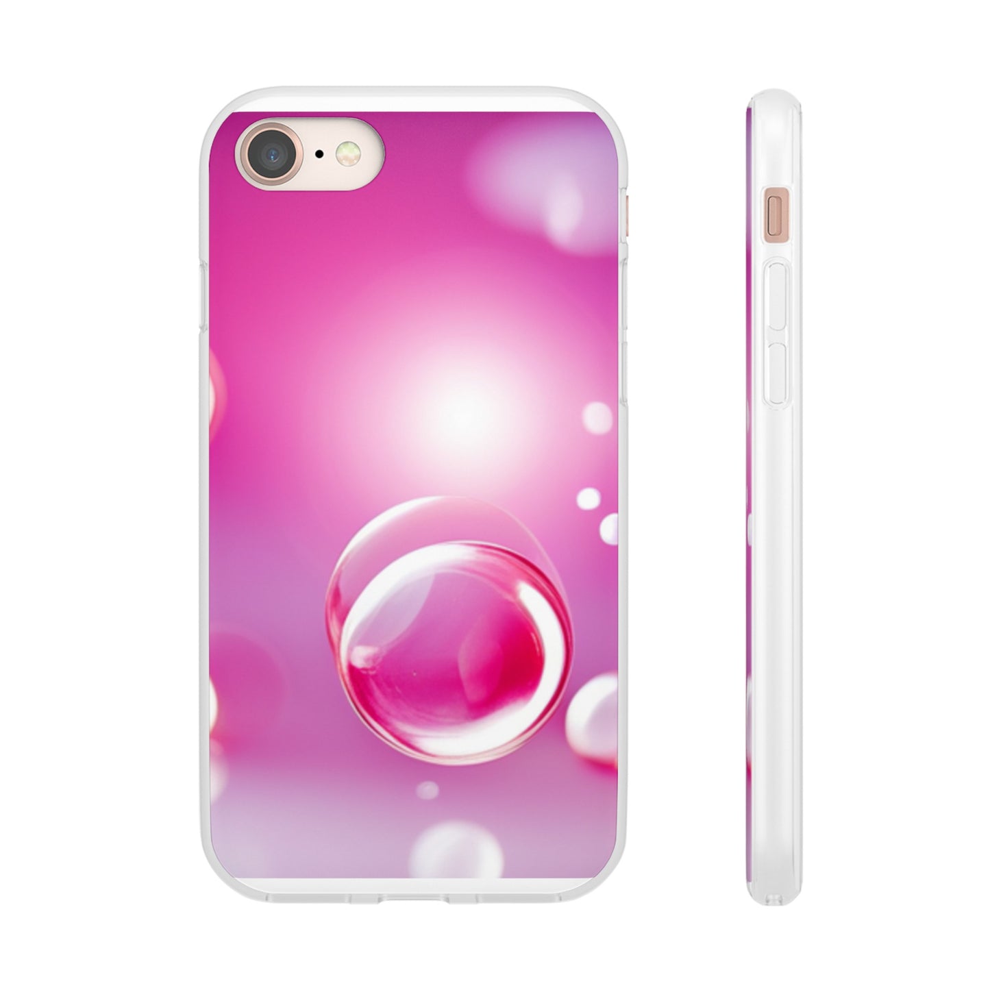 Flexi Case [Pink Bubbles]