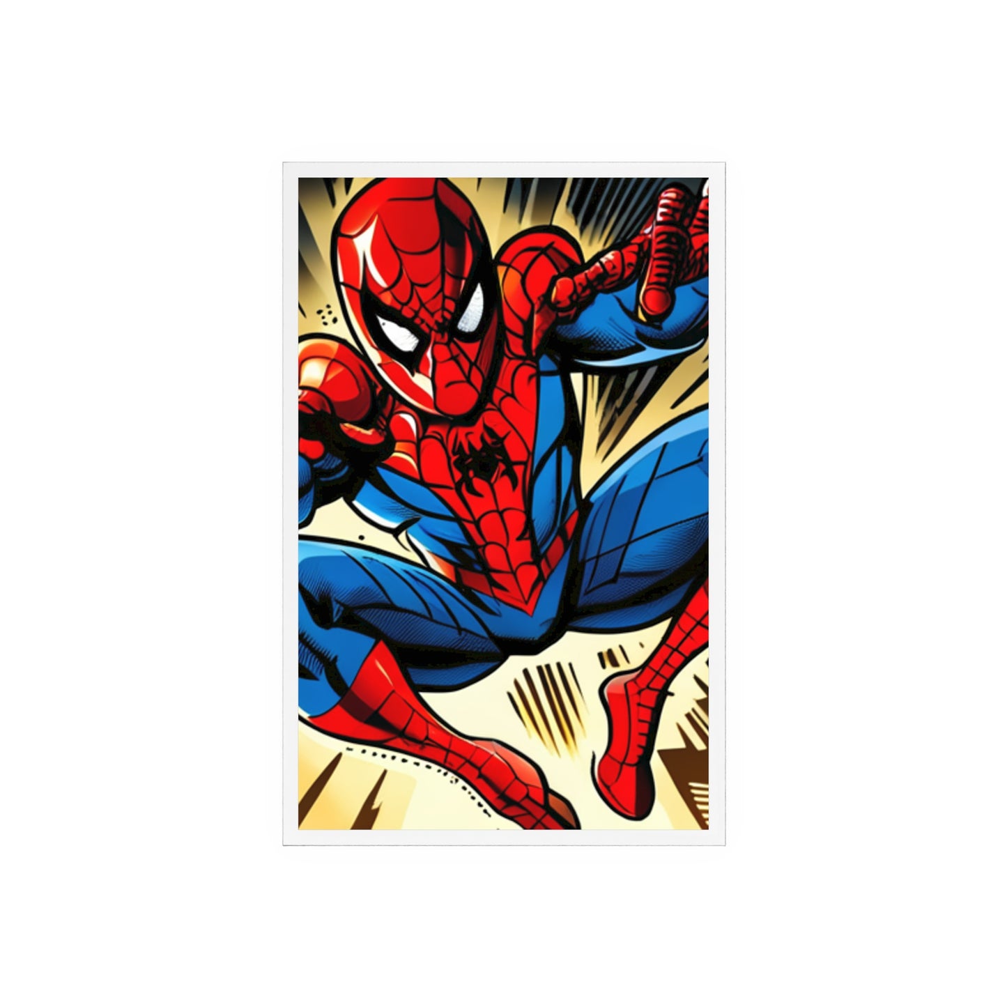 Acrylic Sign with Wooden Stand [Spider-Man]