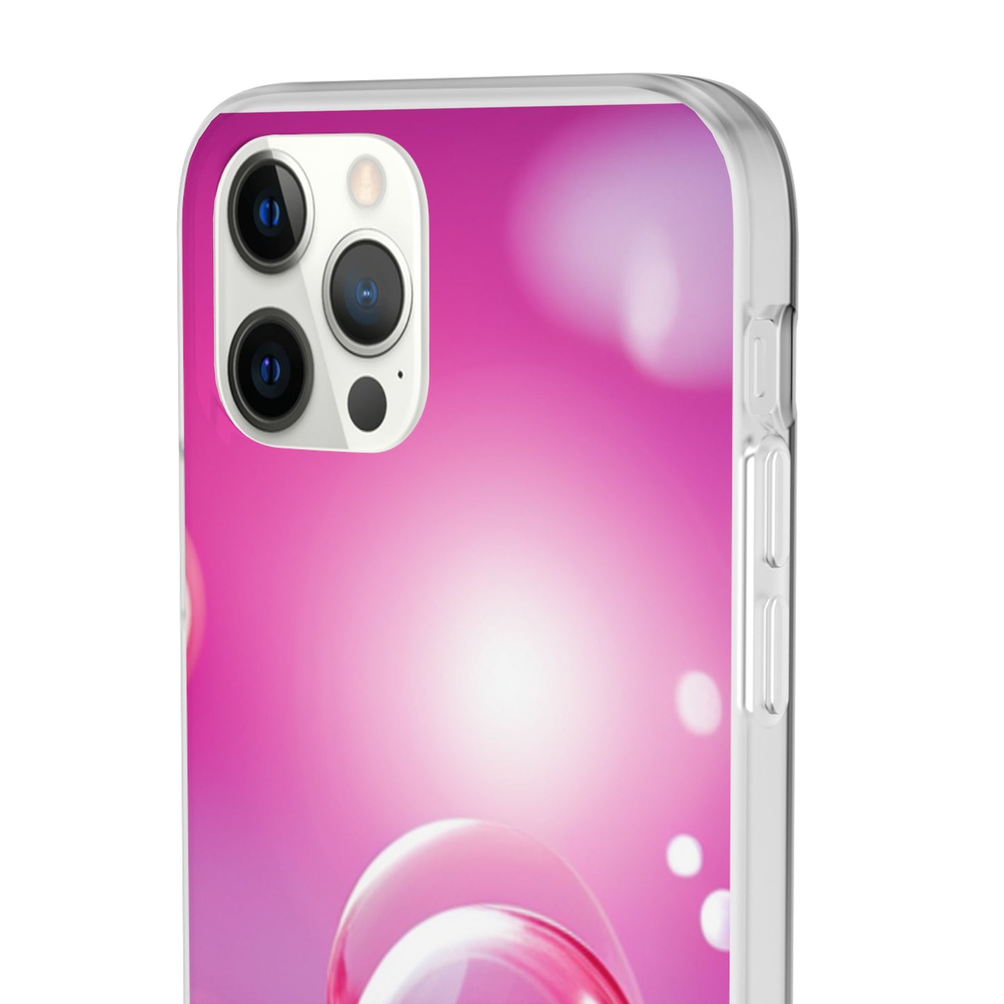 Flexi Case [Pink Bubbles]