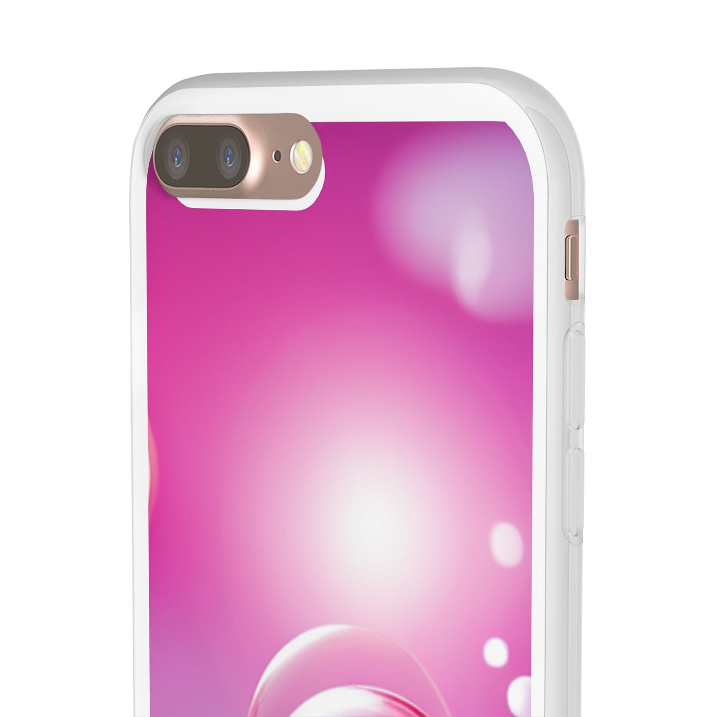 Flexi Case [Pink Bubbles]