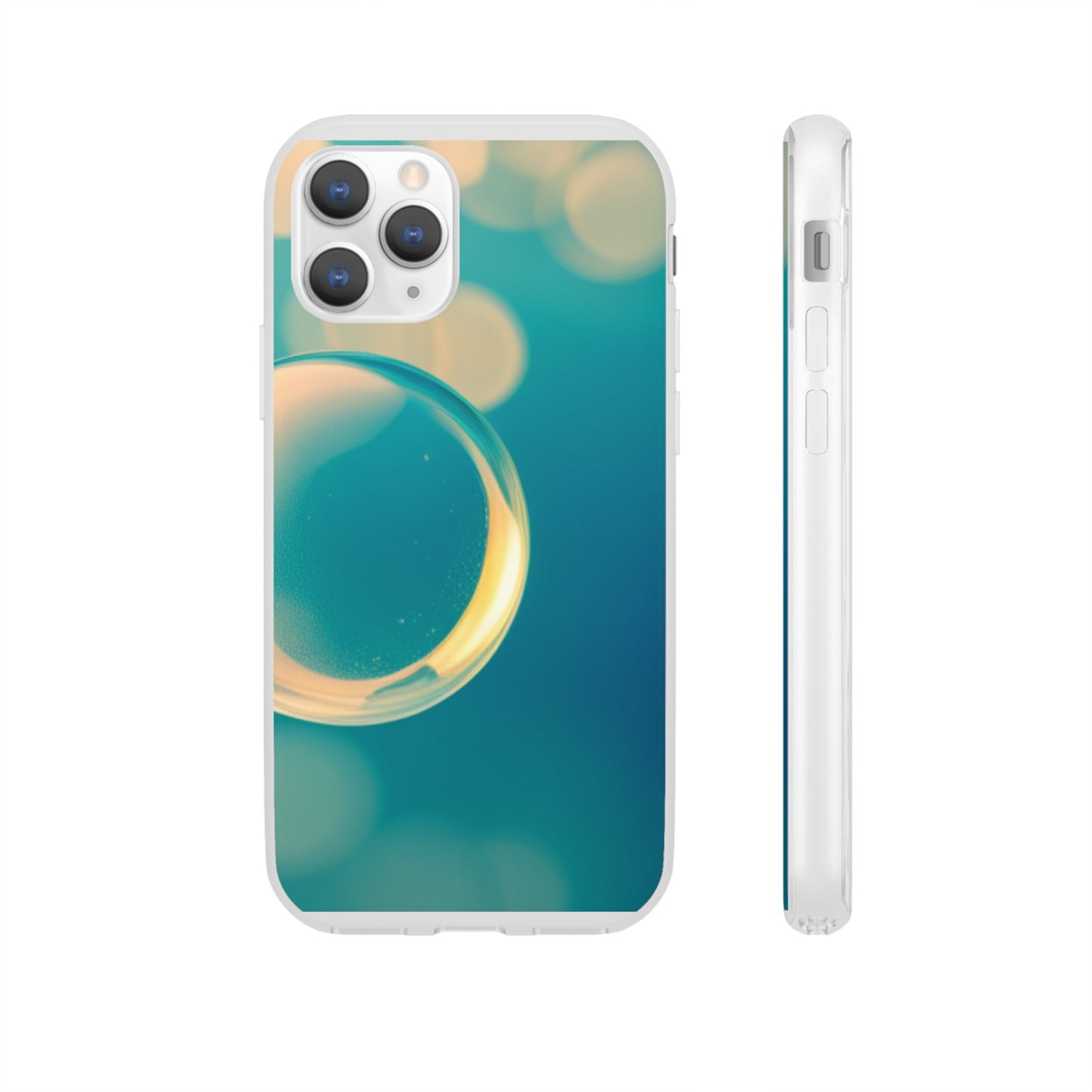 Flexi Case [Blue Bubbles]