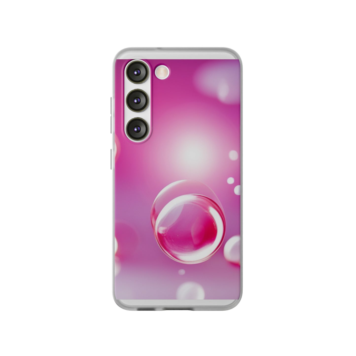 Flexi Case [Pink Bubbles]