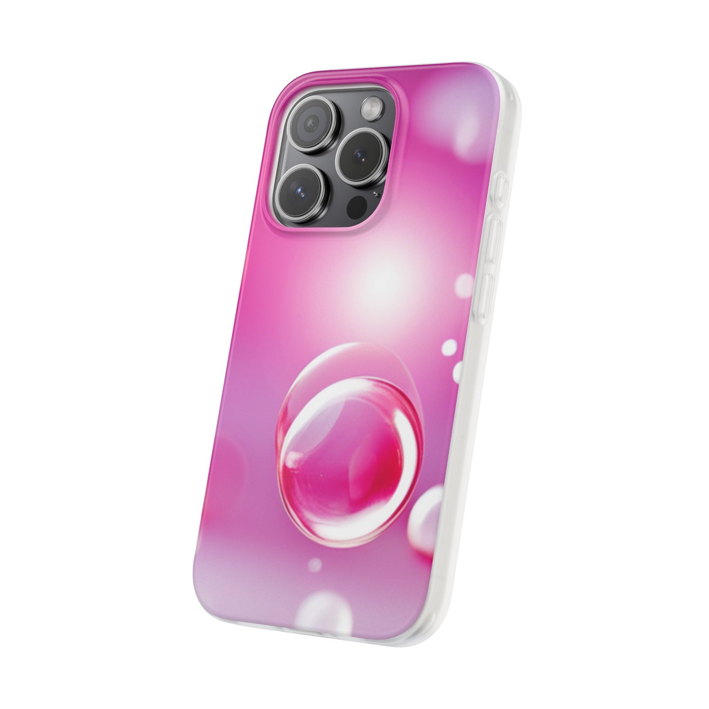 Flexi Case [Pink Bubbles]