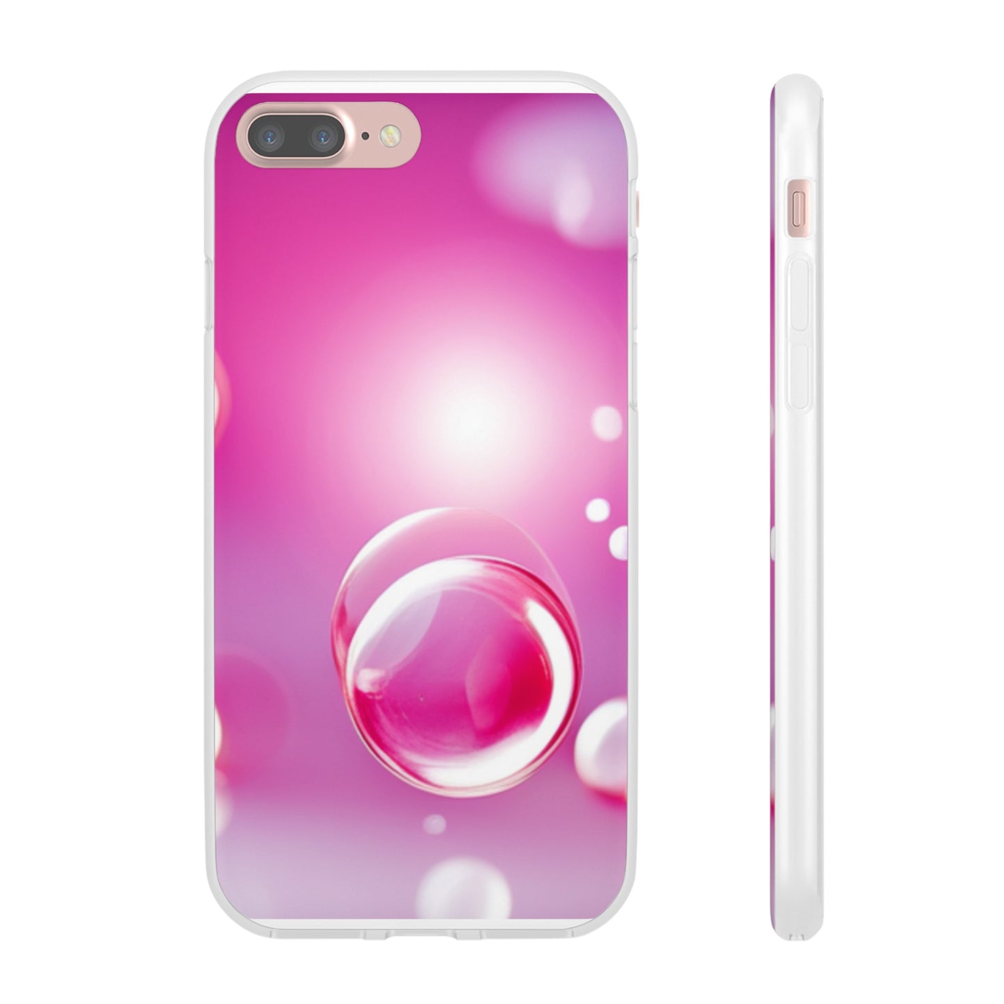 Flexi Case [Pink Bubbles]