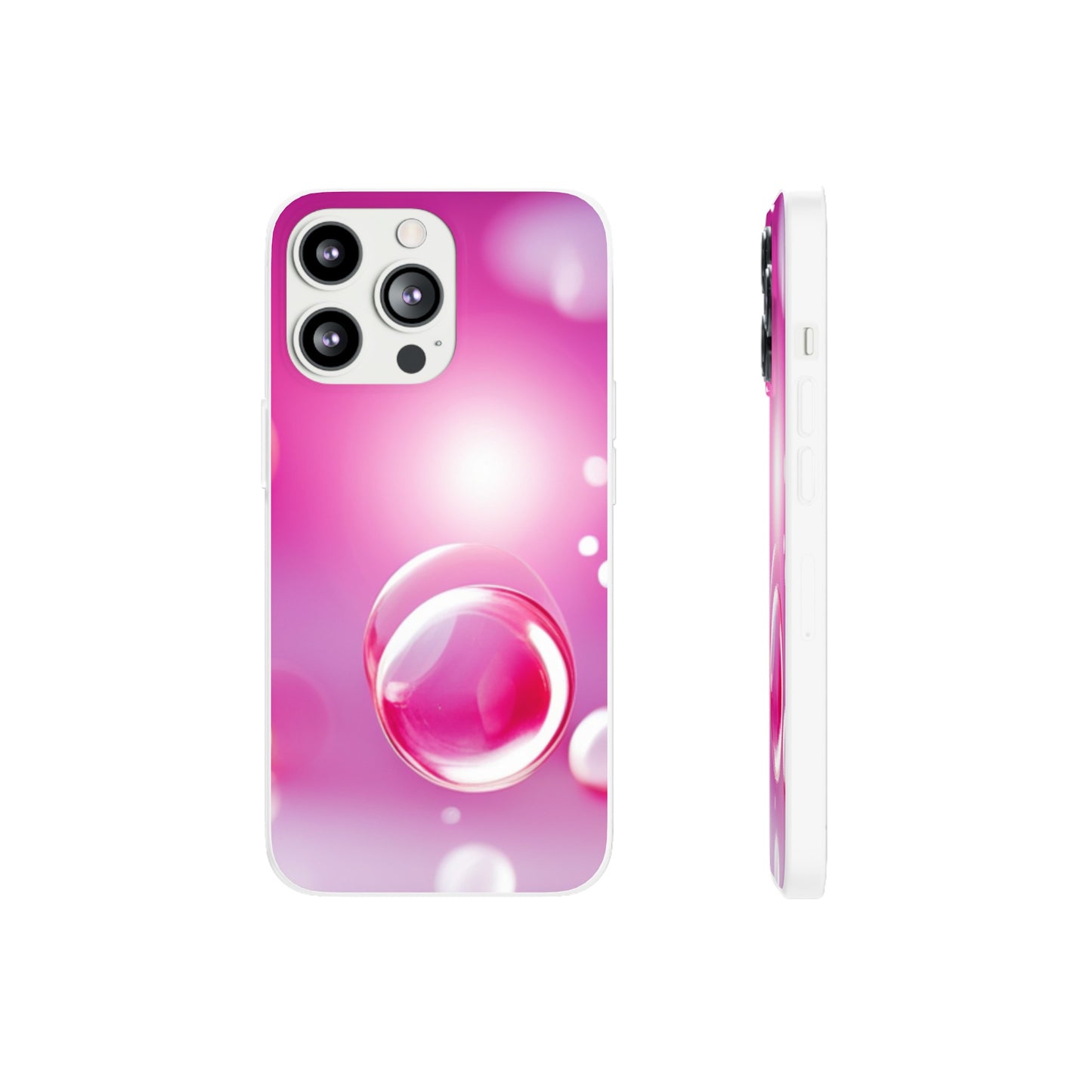 Flexi Case [Pink Bubbles]