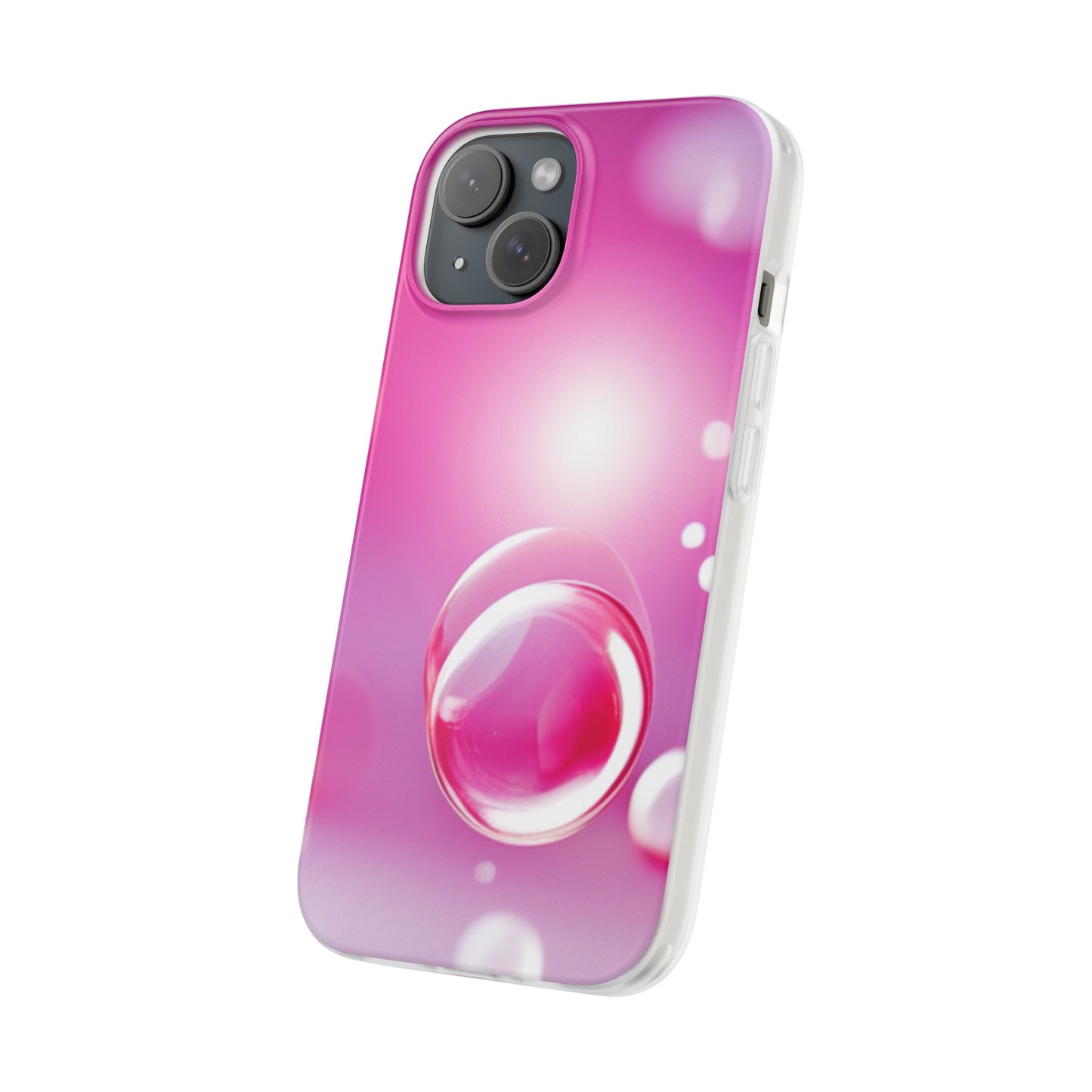 Flexi Case [Pink Bubbles]