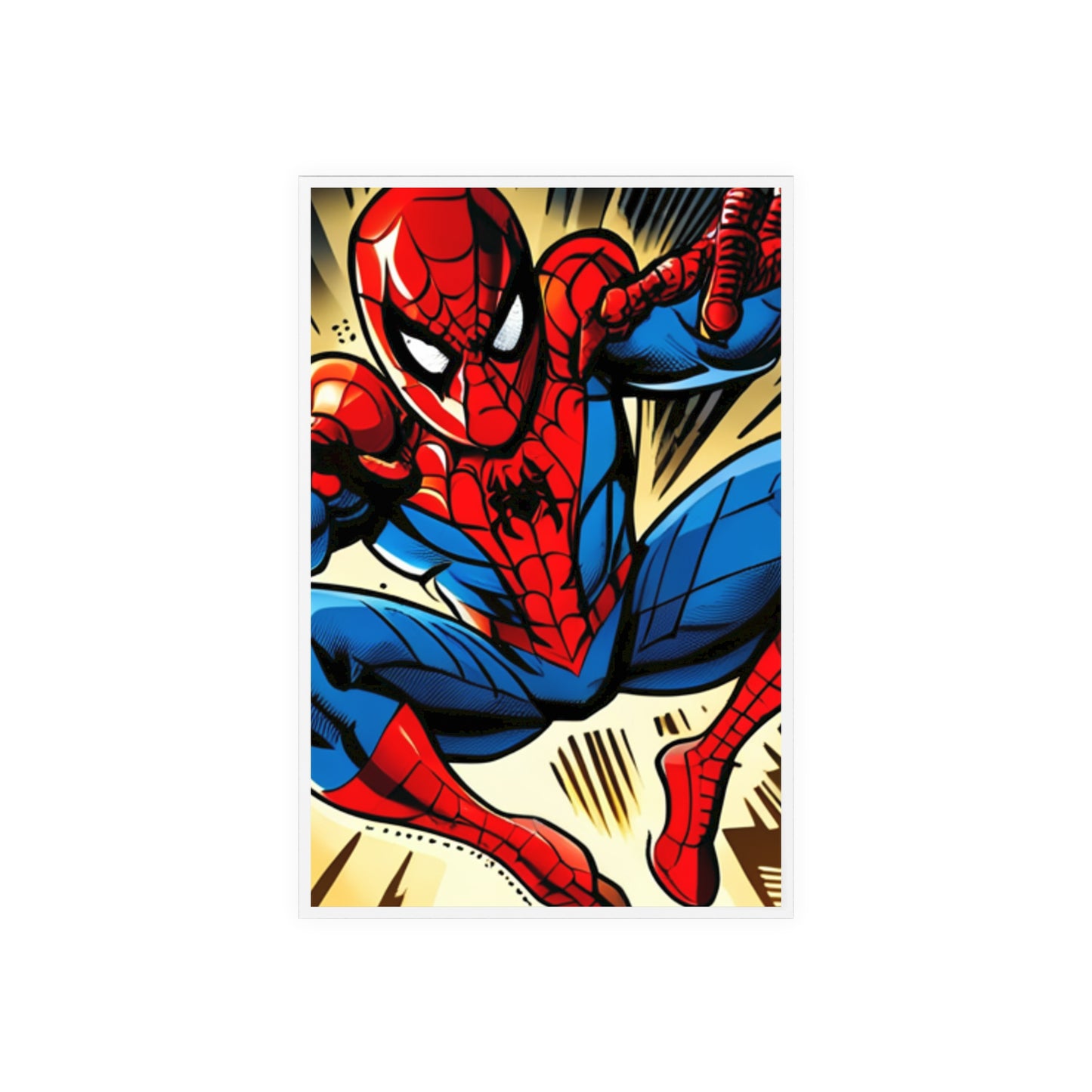 Acrylic Sign with Wooden Stand [Spider-Man]