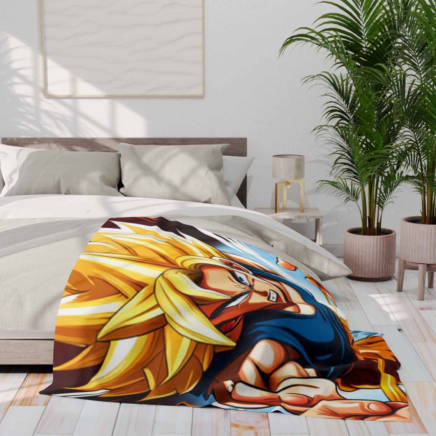 Arctic Fleece Blanket [DragonBallZ]