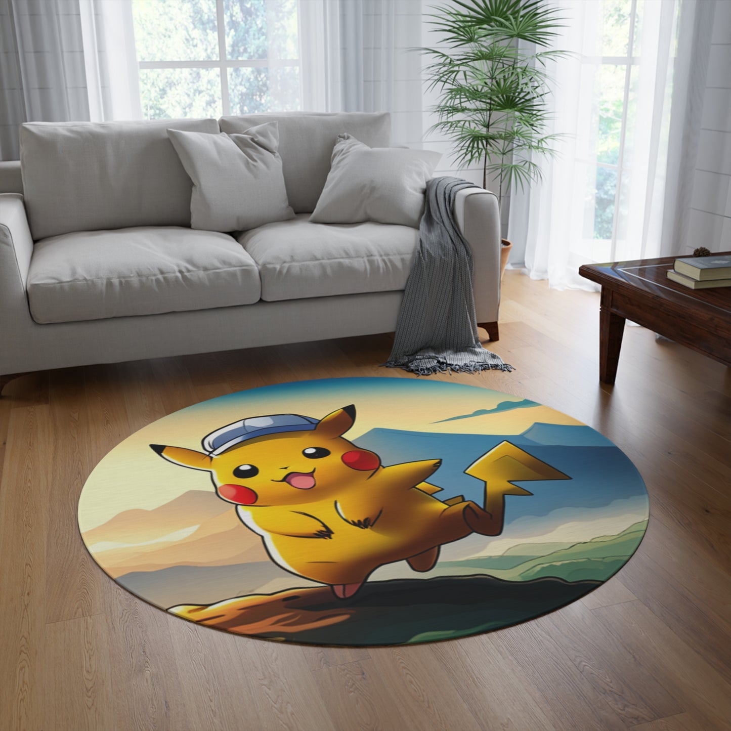 Round Rug [P'ikachu 2]