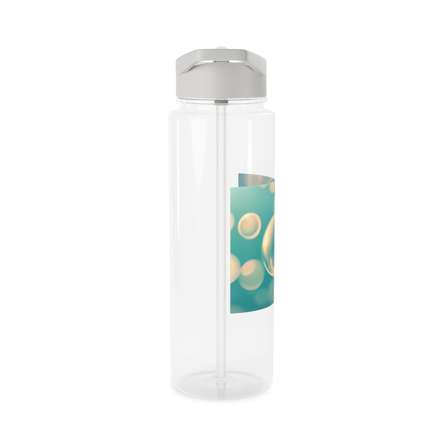 Tritan Water Bottle [Blue Bubbles]