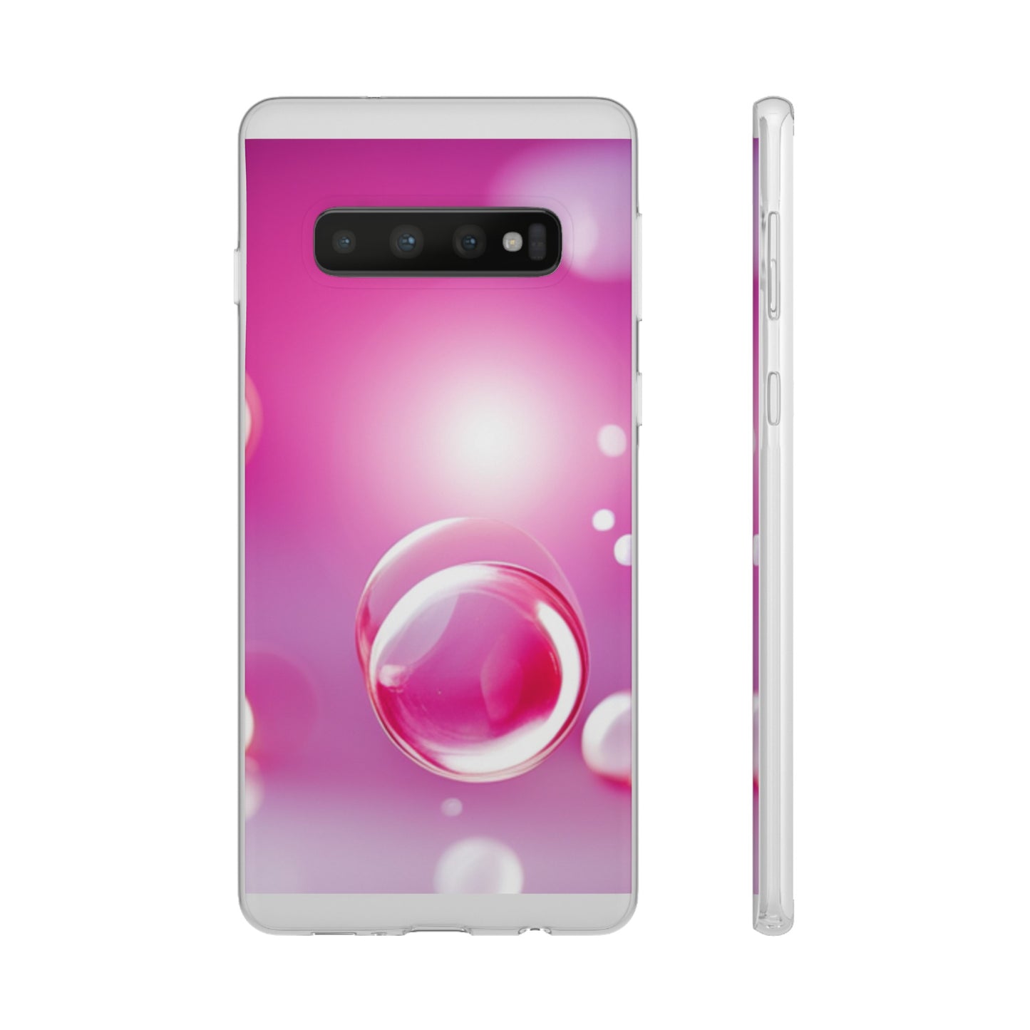 Flexi Case [Pink Bubbles]