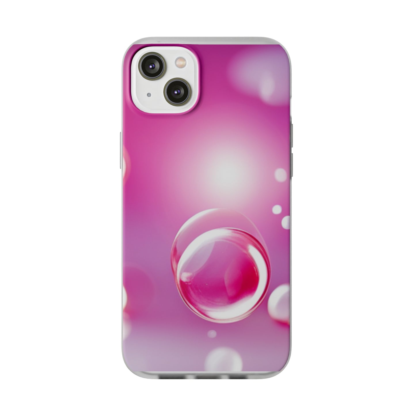 Flexi Case [Pink Bubbles]