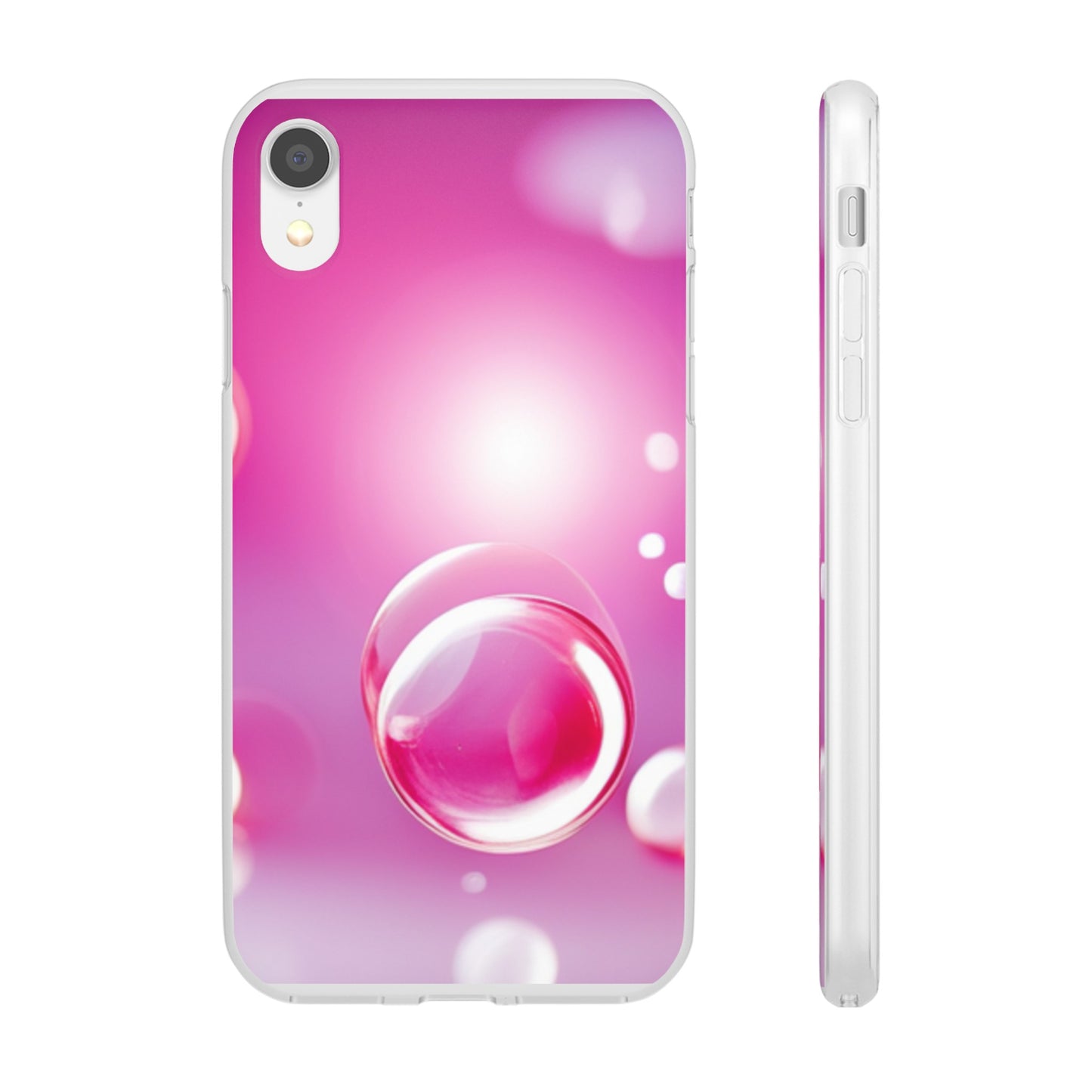 Flexi Case [Pink Bubbles]