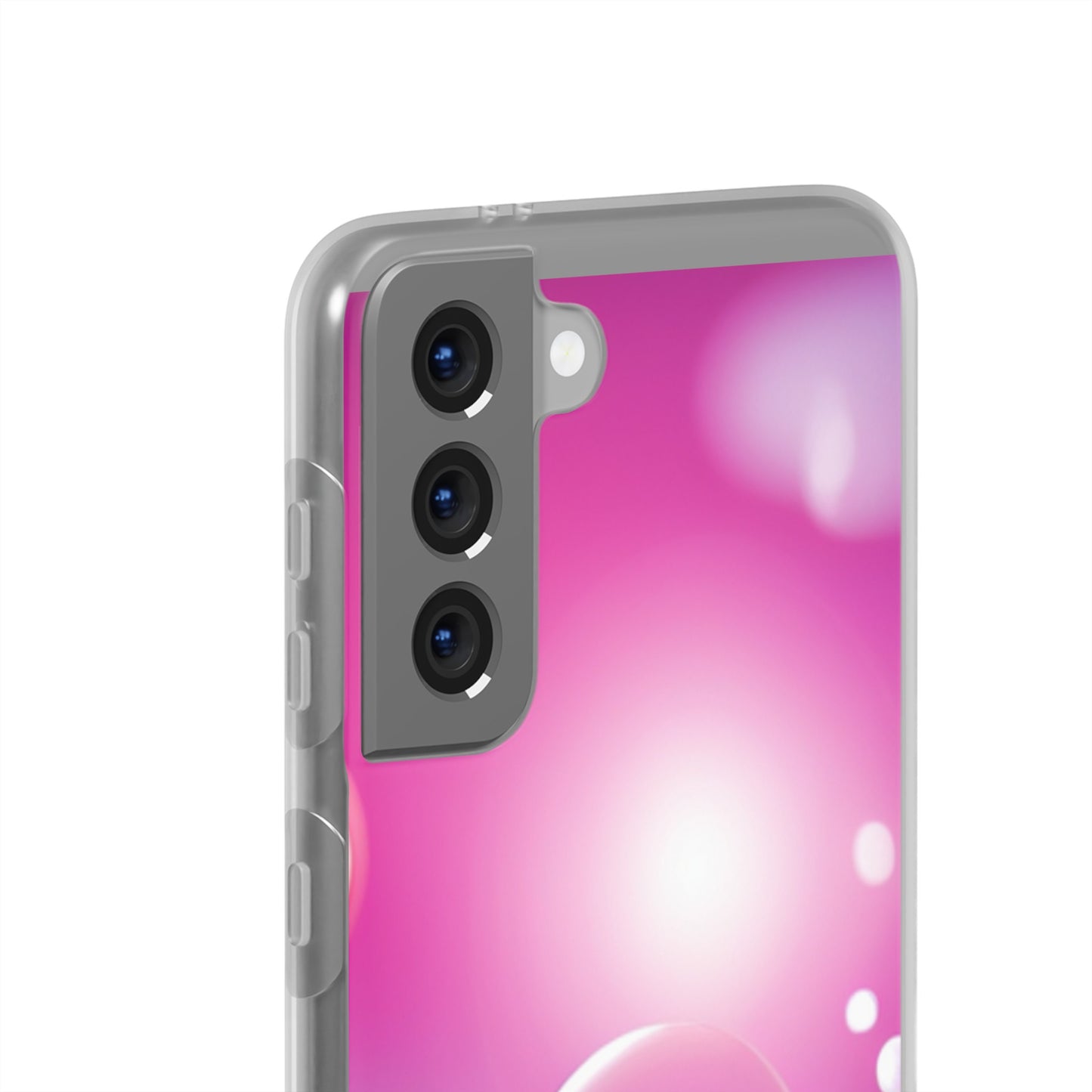 Flexi Case [Pink Bubbles]