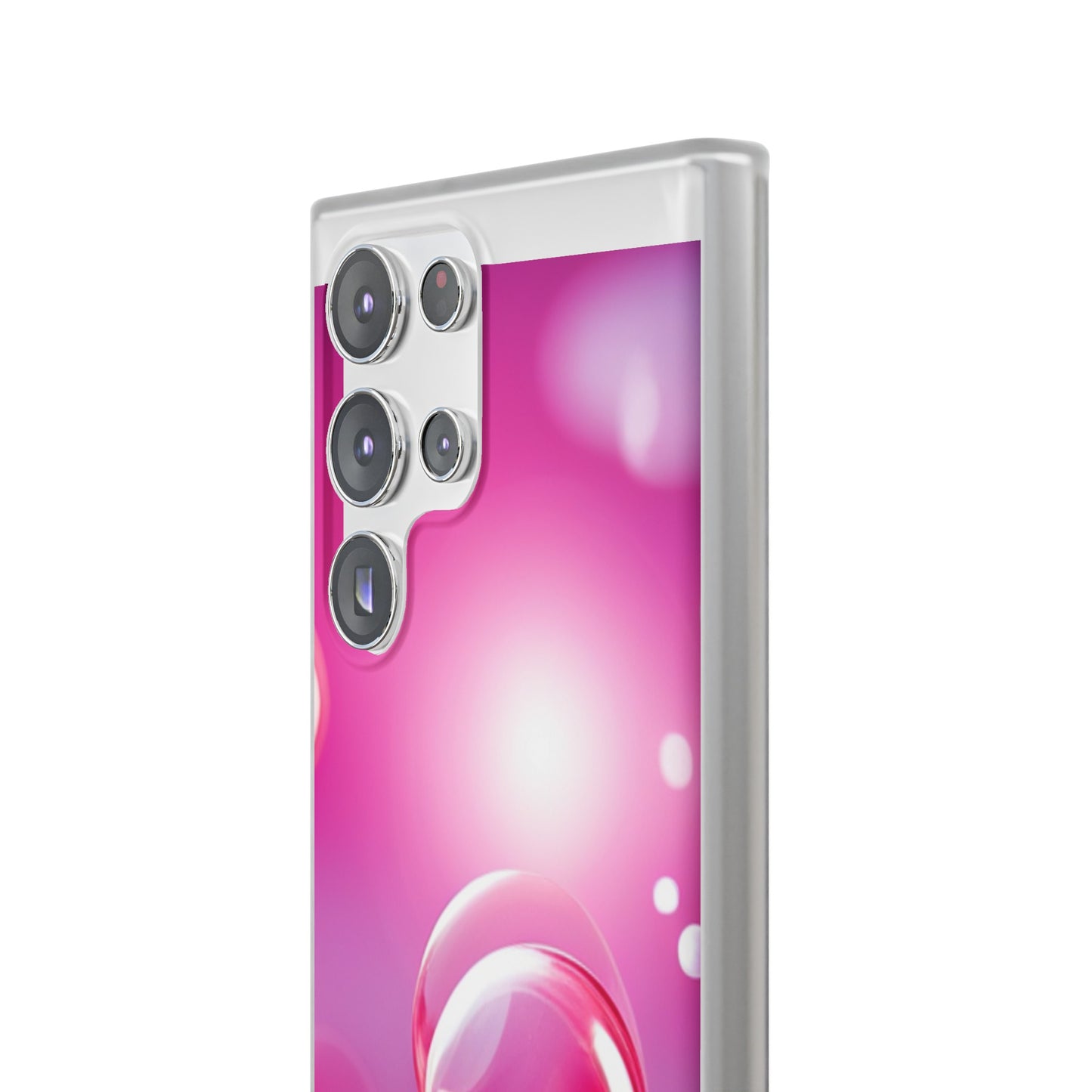 Flexi Case [Pink Bubbles]