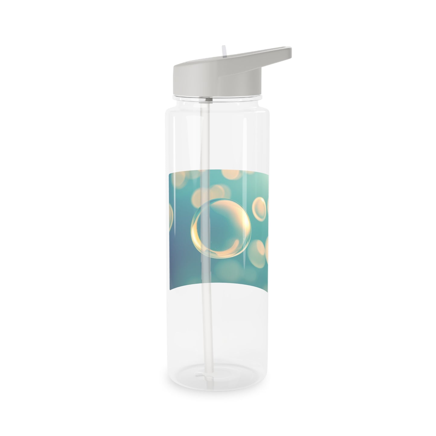 Tritan Water Bottle [Blue Bubbles]