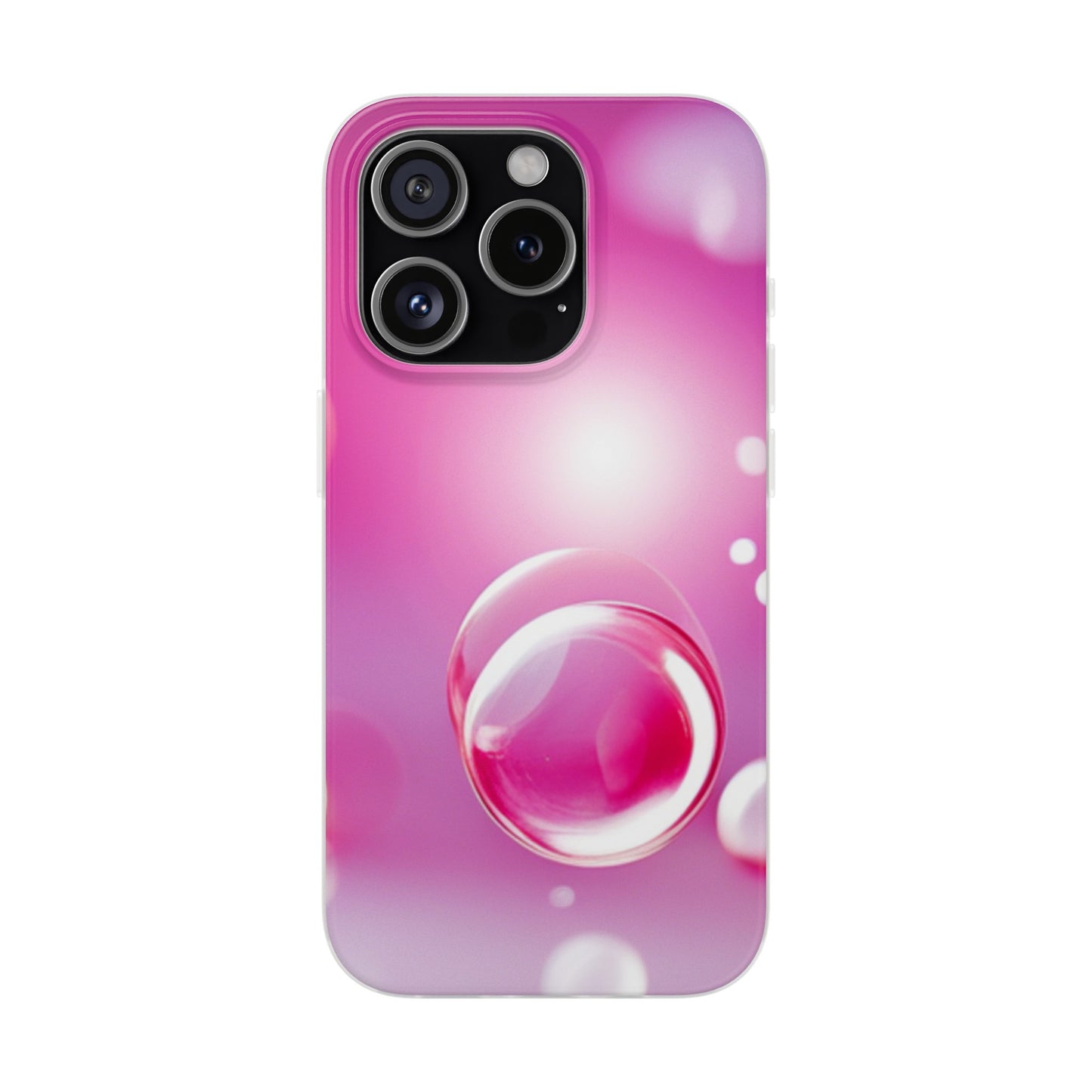 Flexi Case [Pink Bubbles]