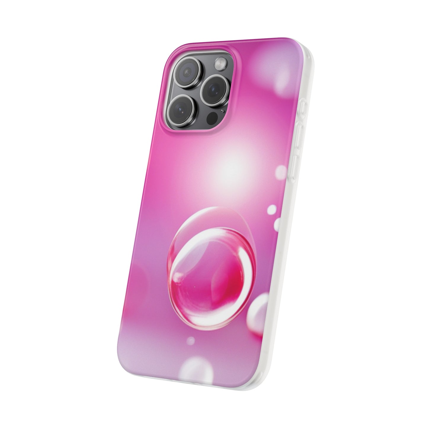 Flexi Case [Pink Bubbles]