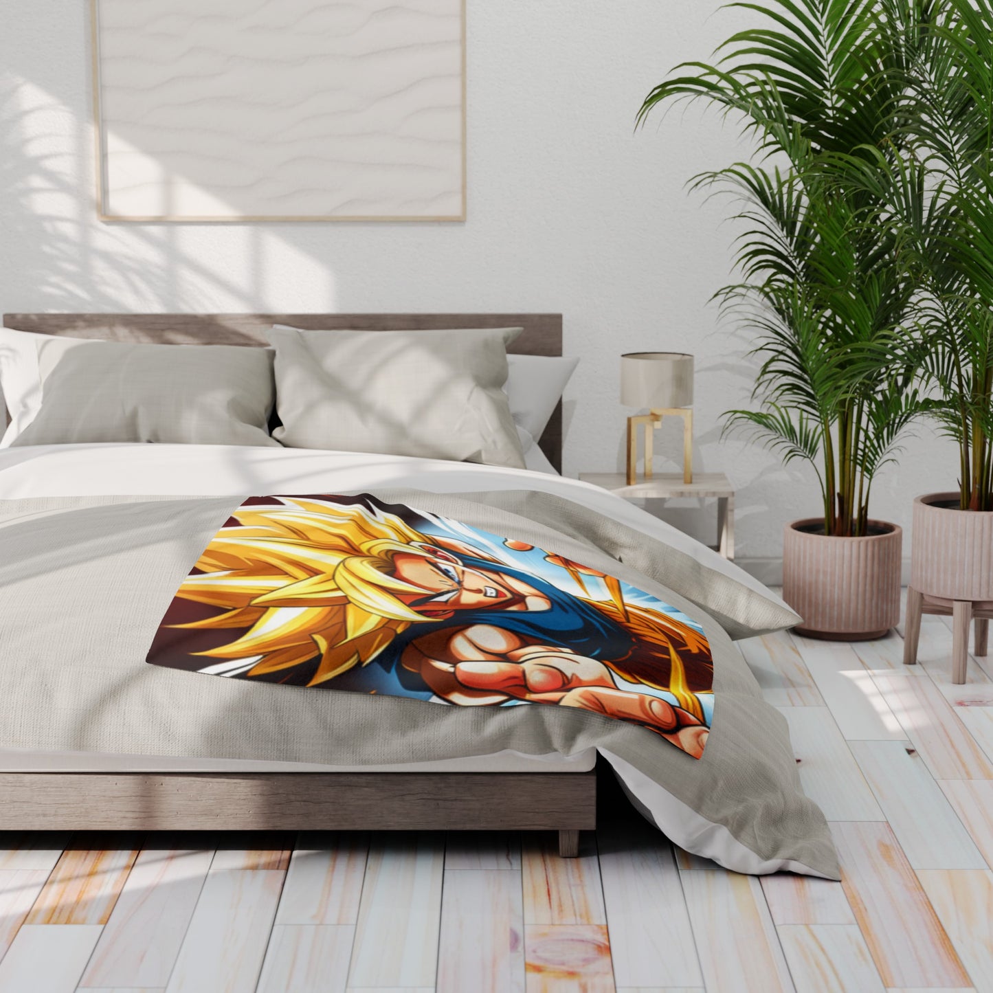 Arctic Fleece Blanket [DragonBallZ]