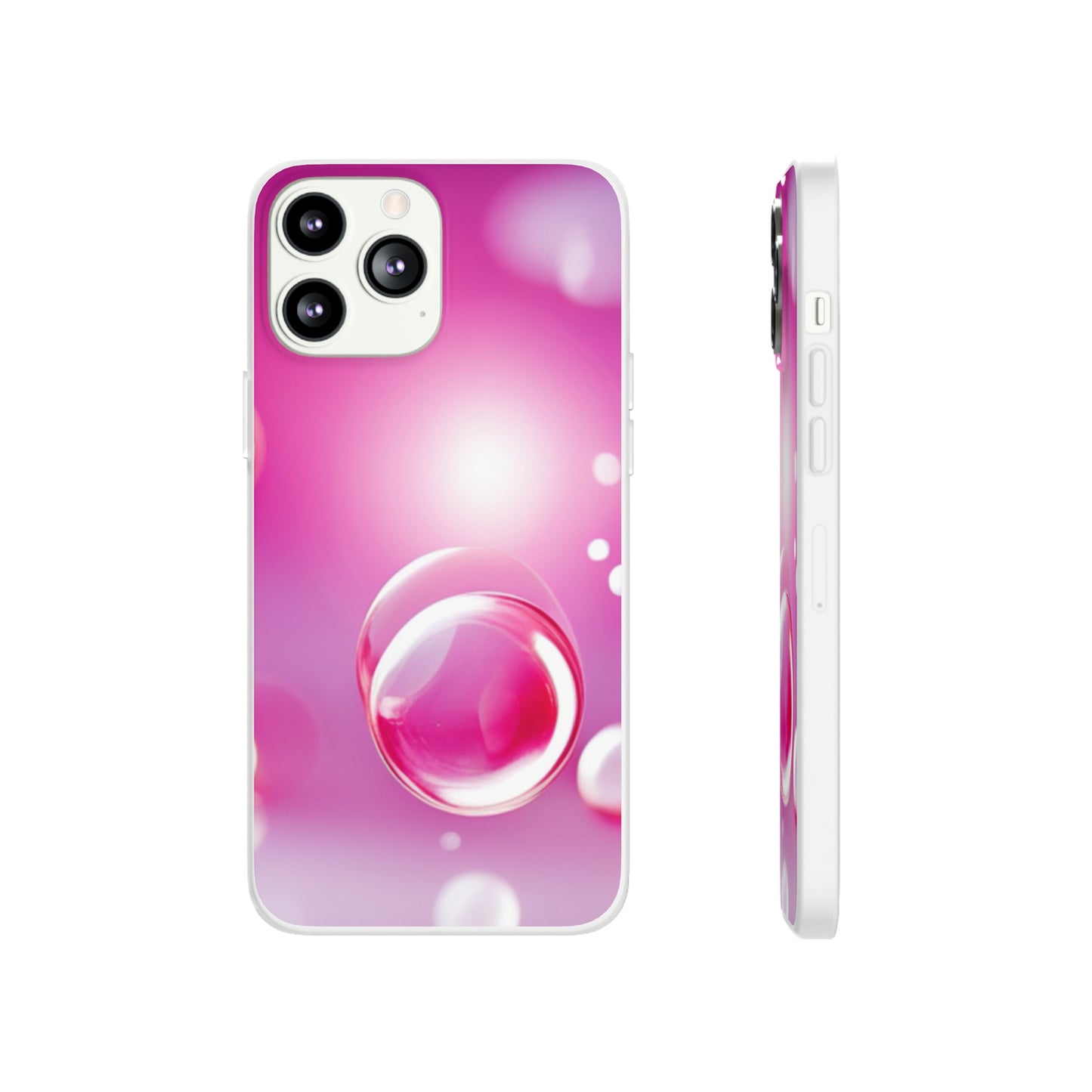 Flexi Case [Pink Bubbles]