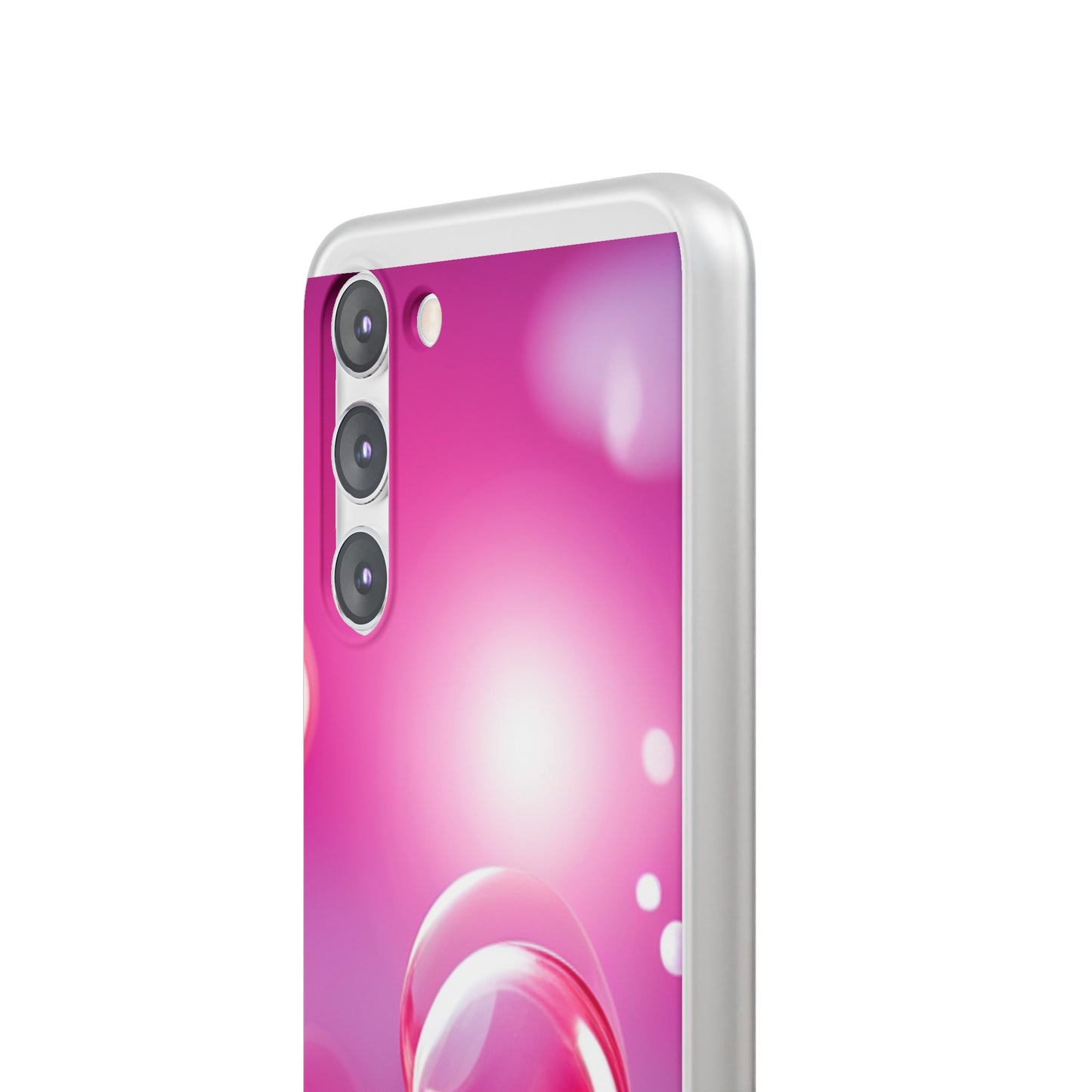 Flexi Case [Pink Bubbles]