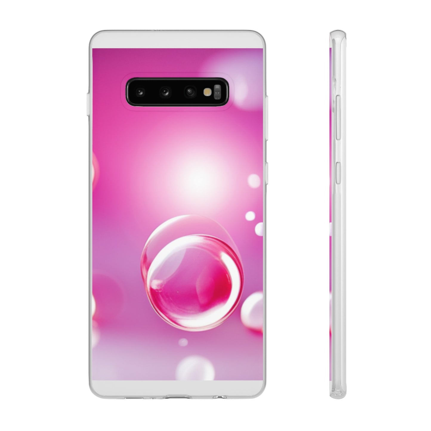 Flexi Case [Pink Bubbles]