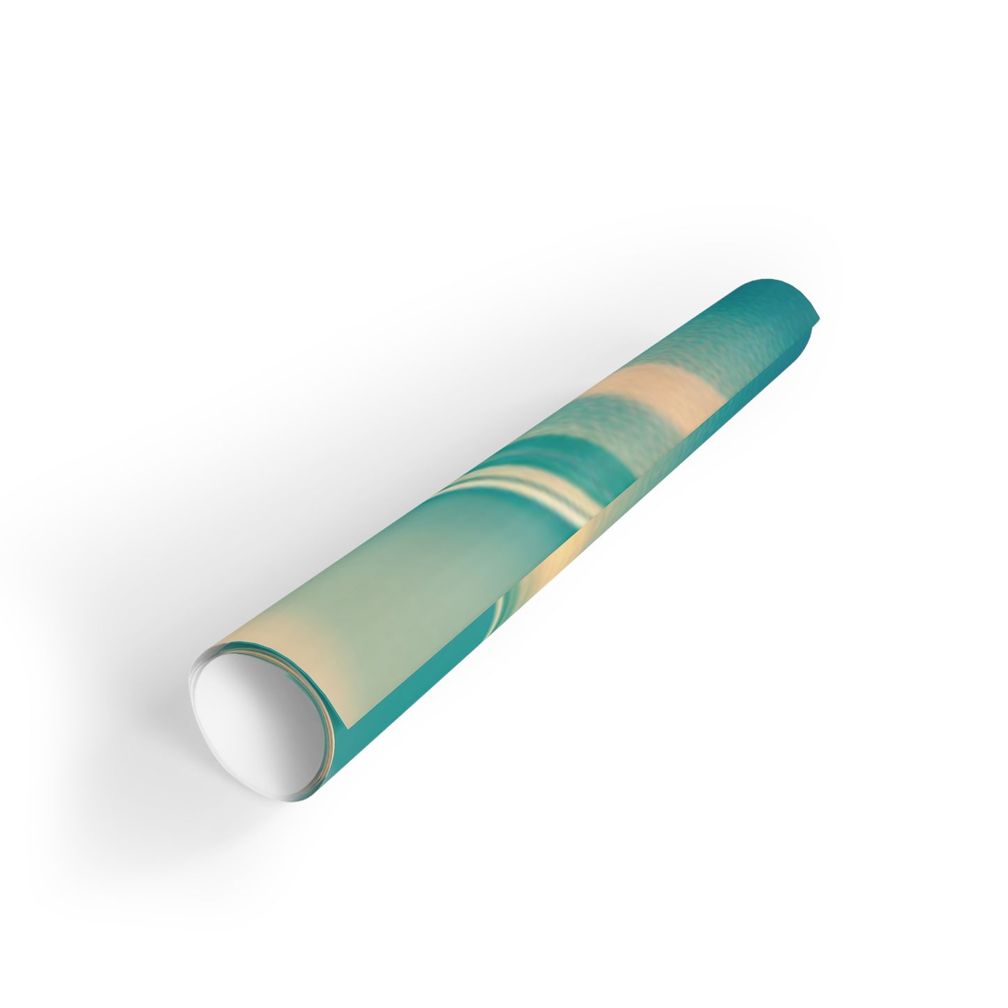 Gift Wrapping Paper Roll [Blue Bubbles]