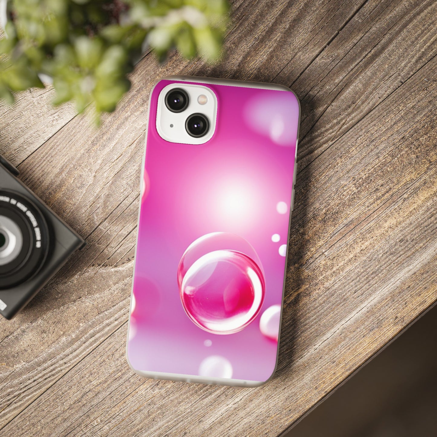 Flexi Case [Pink Bubbles]