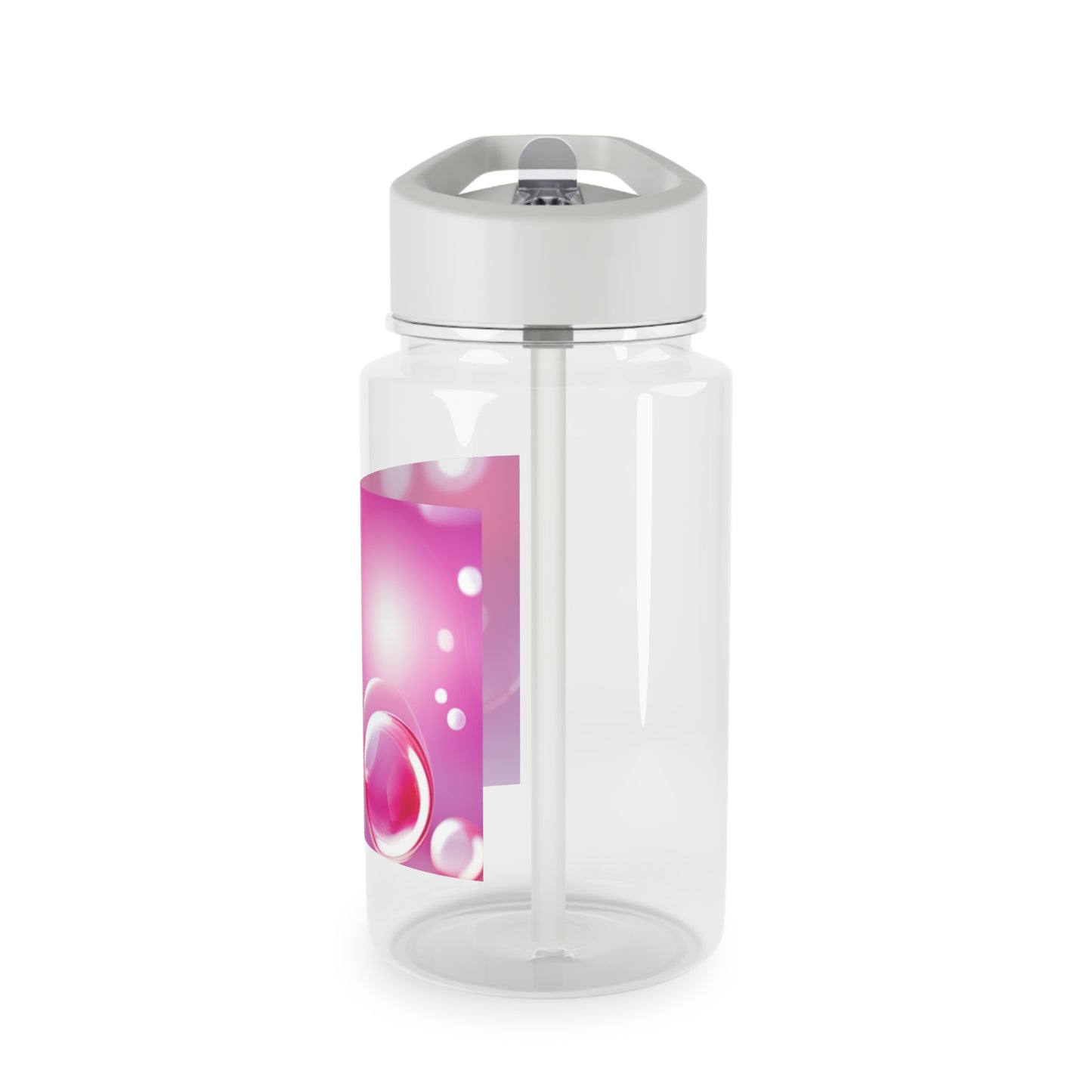 Tritan Water Bottle [Pink Bubbles]