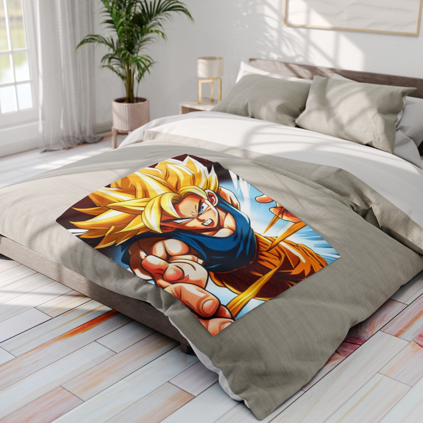 Arctic Fleece Blanket [DragonBallZ]