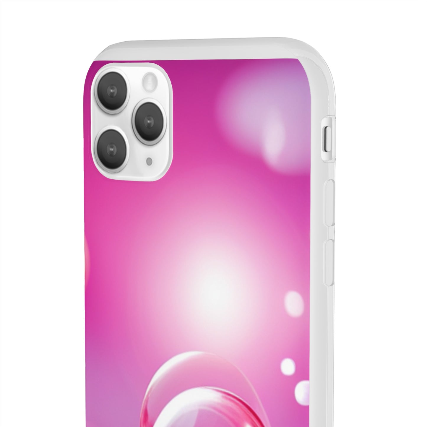 Flexi Case [Pink Bubbles]