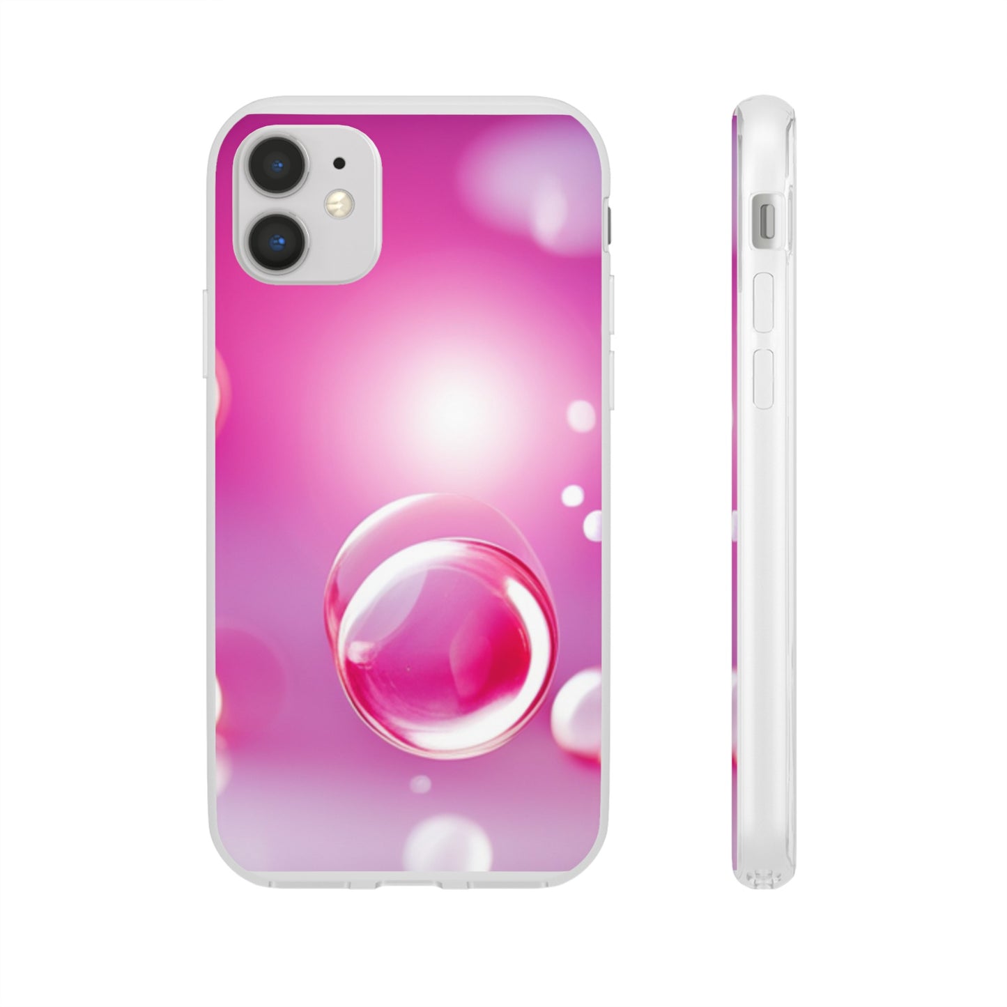 Flexi Case [Pink Bubbles]