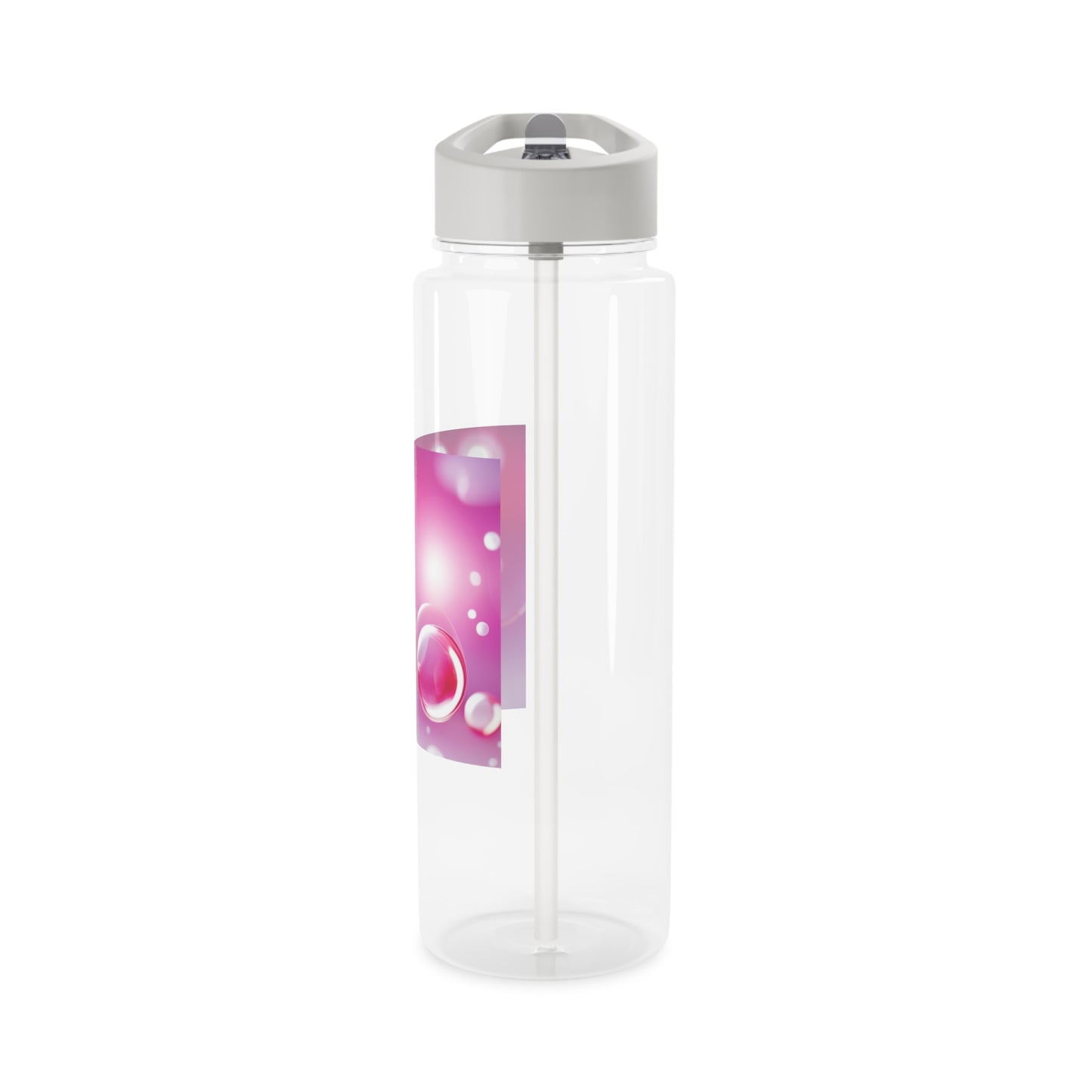 Tritan Water Bottle [Pink Bubbles]