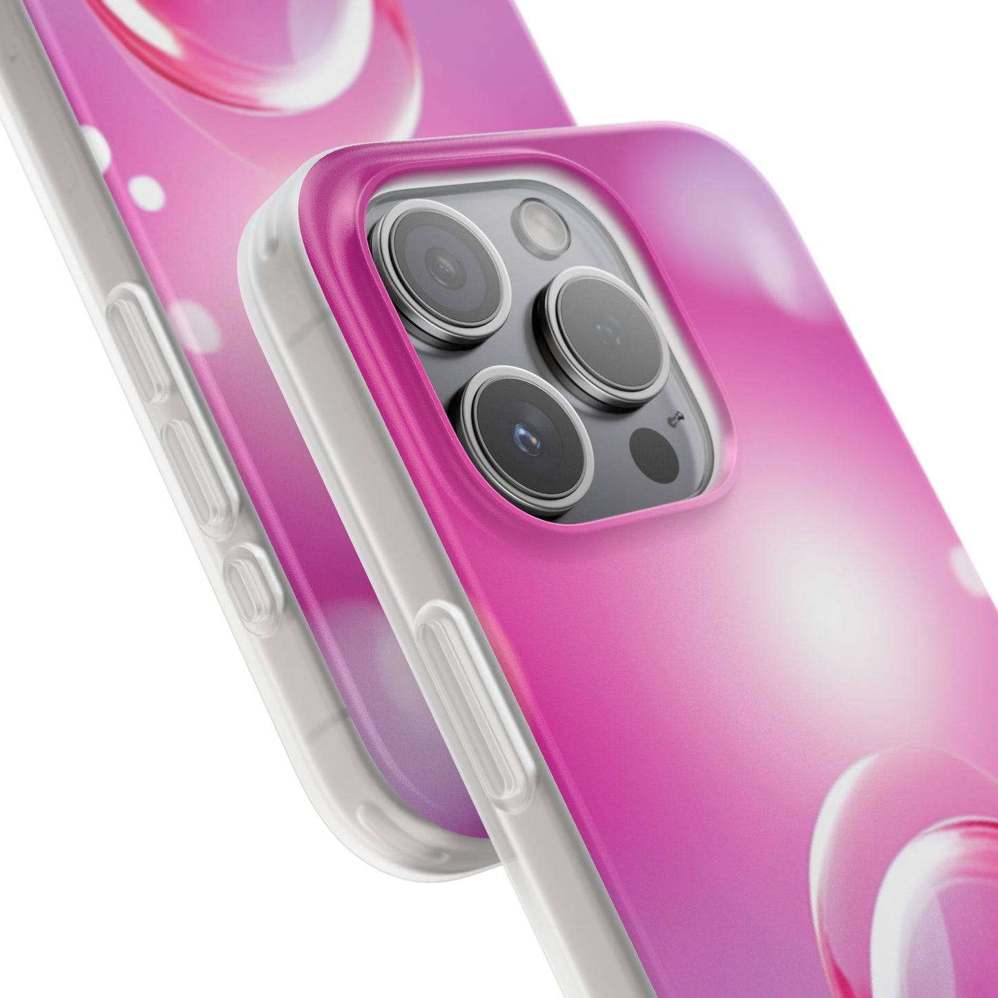 Flexi Case [Pink Bubbles]