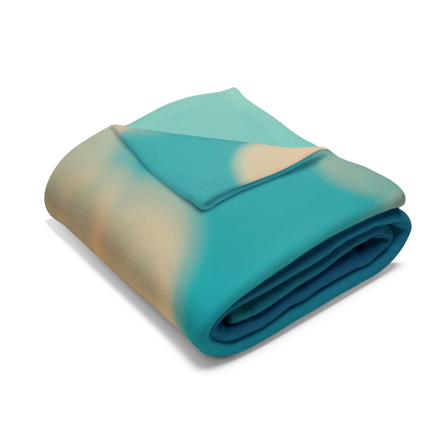 Arctic Fleece Blanket [Blue Bubbles]