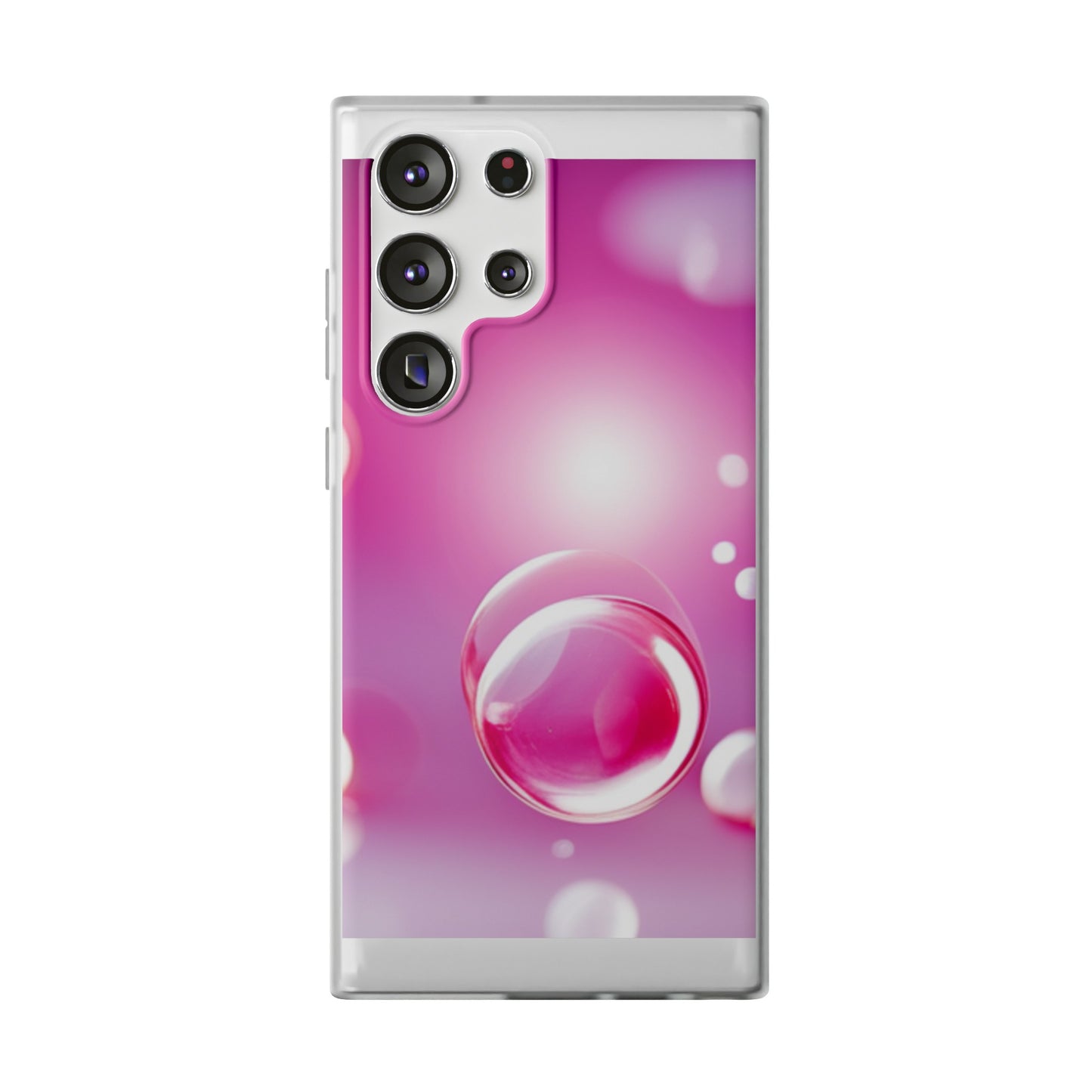 Flexi Case [Pink Bubbles]