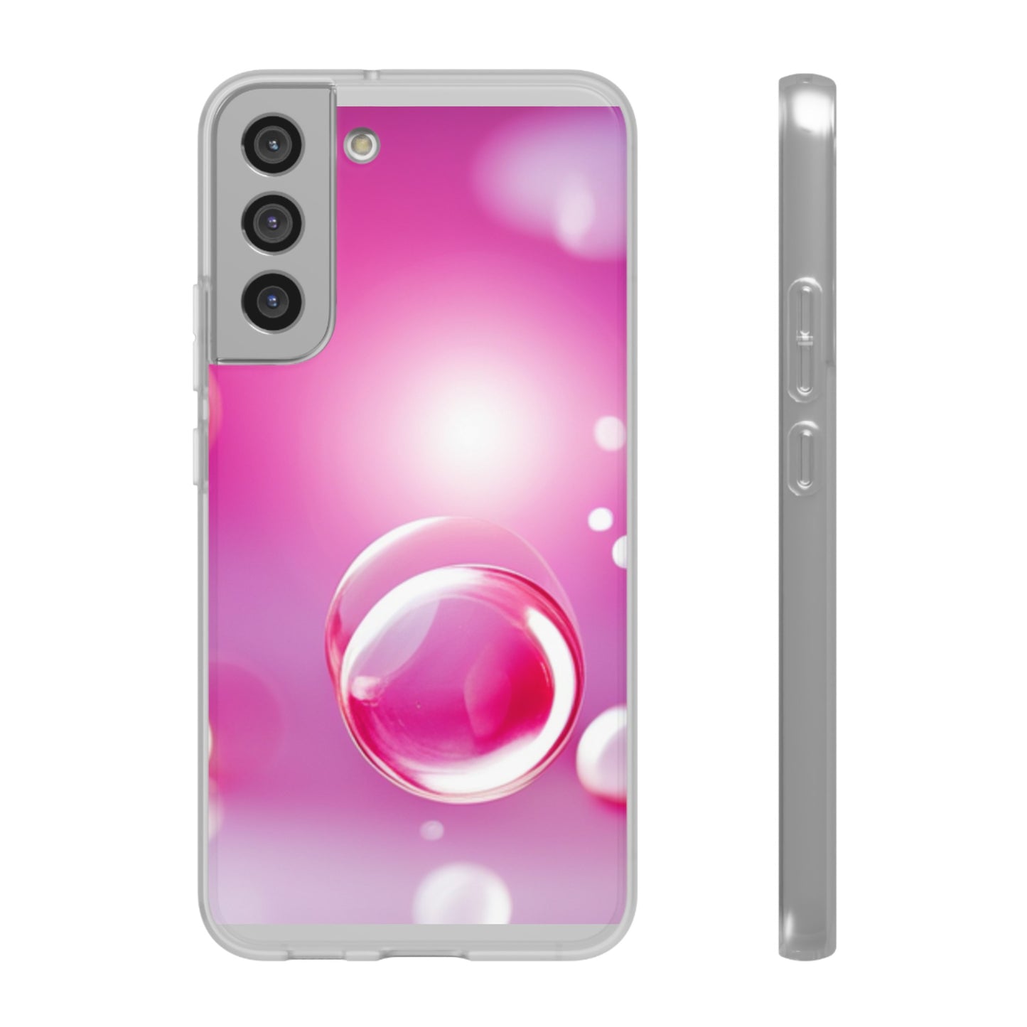 Flexi Case [Pink Bubbles]