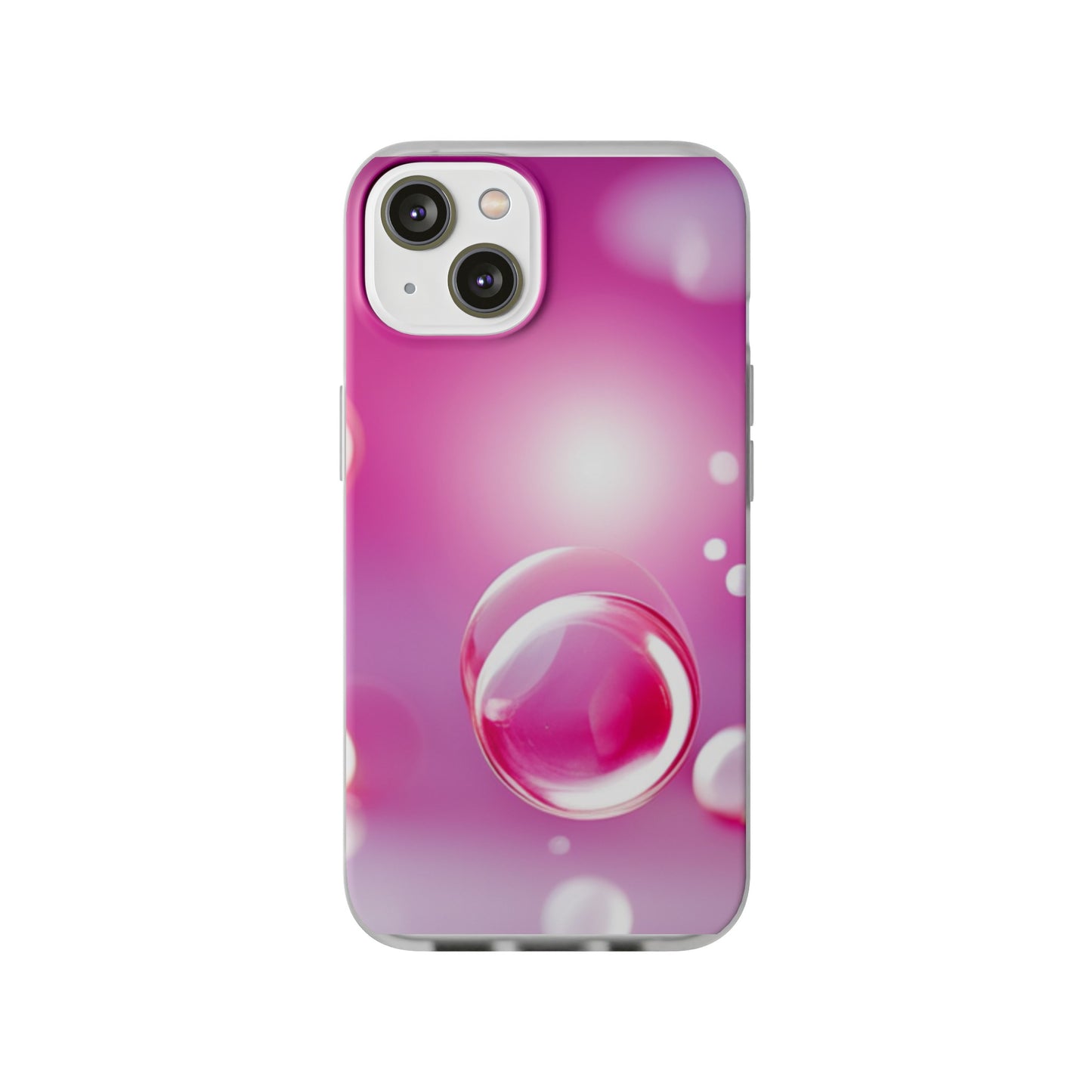 Flexi Case [Pink Bubbles]