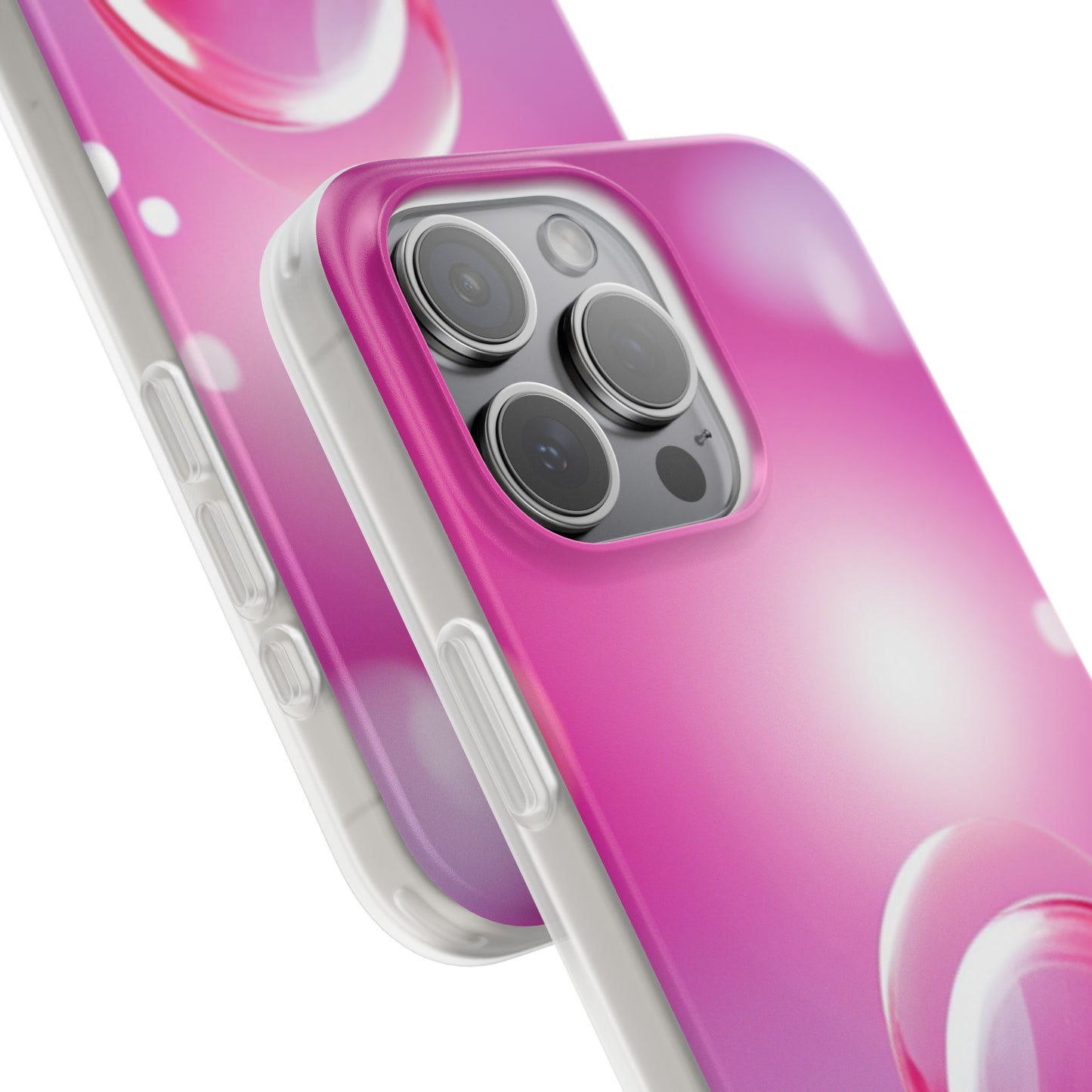 Flexi Case [Pink Bubbles]