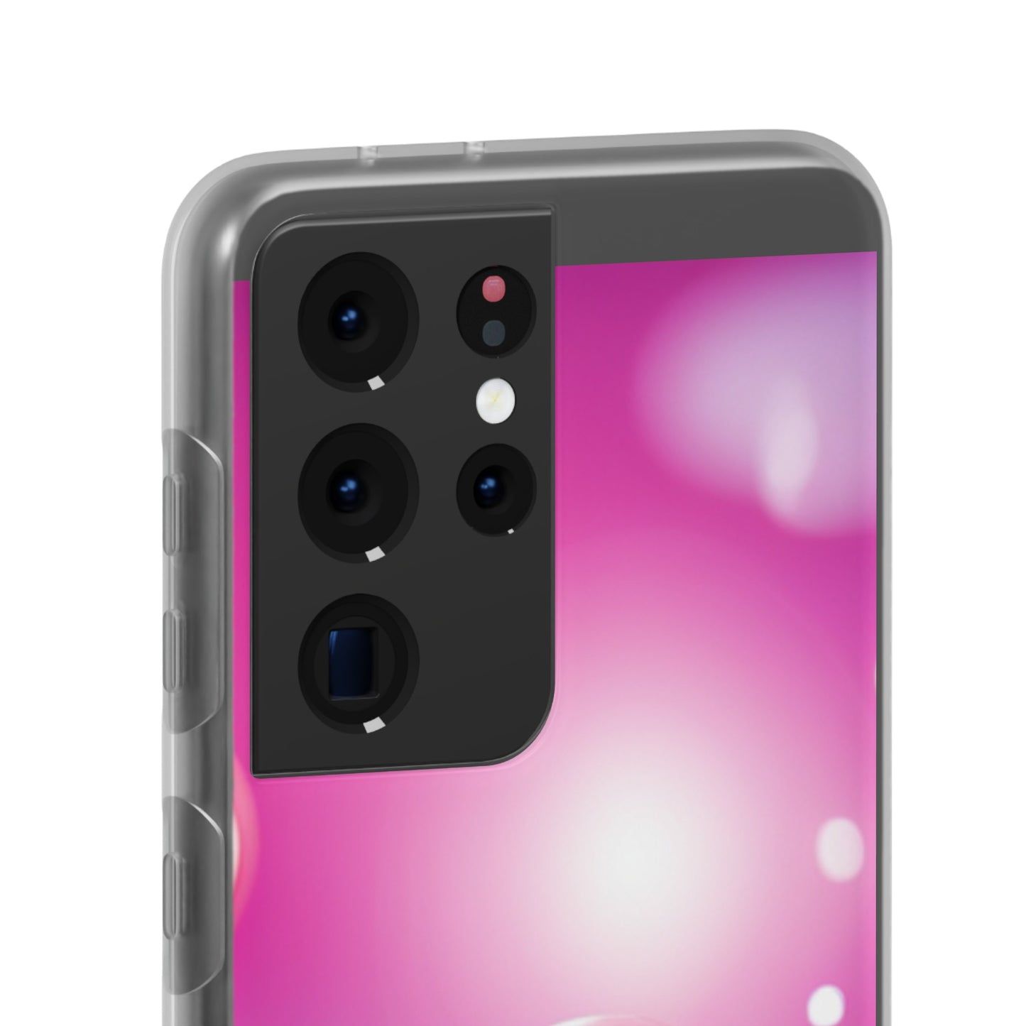 Flexi Case [Pink Bubbles]