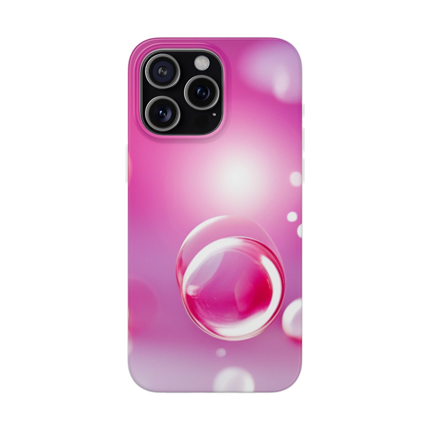 Flexi Case [Pink Bubbles]