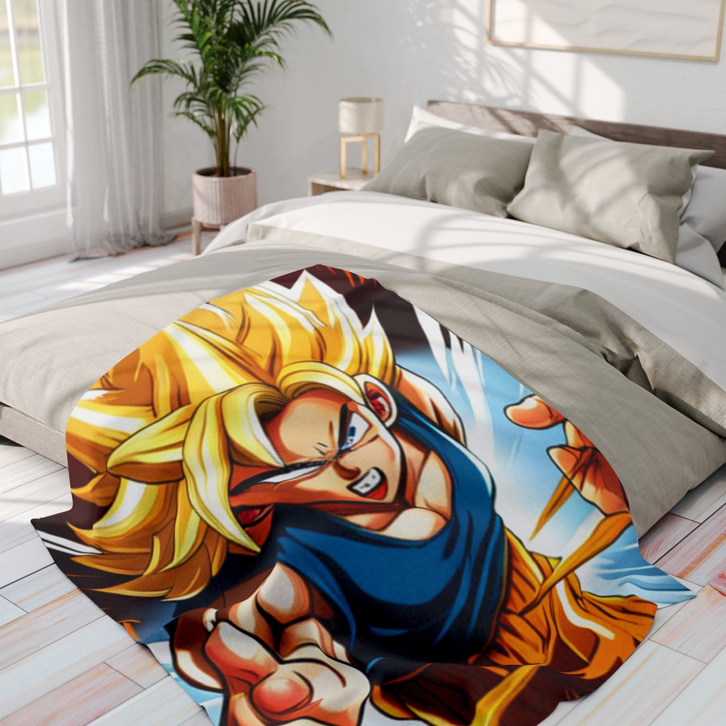 Arctic Fleece Blanket [DragonBallZ]