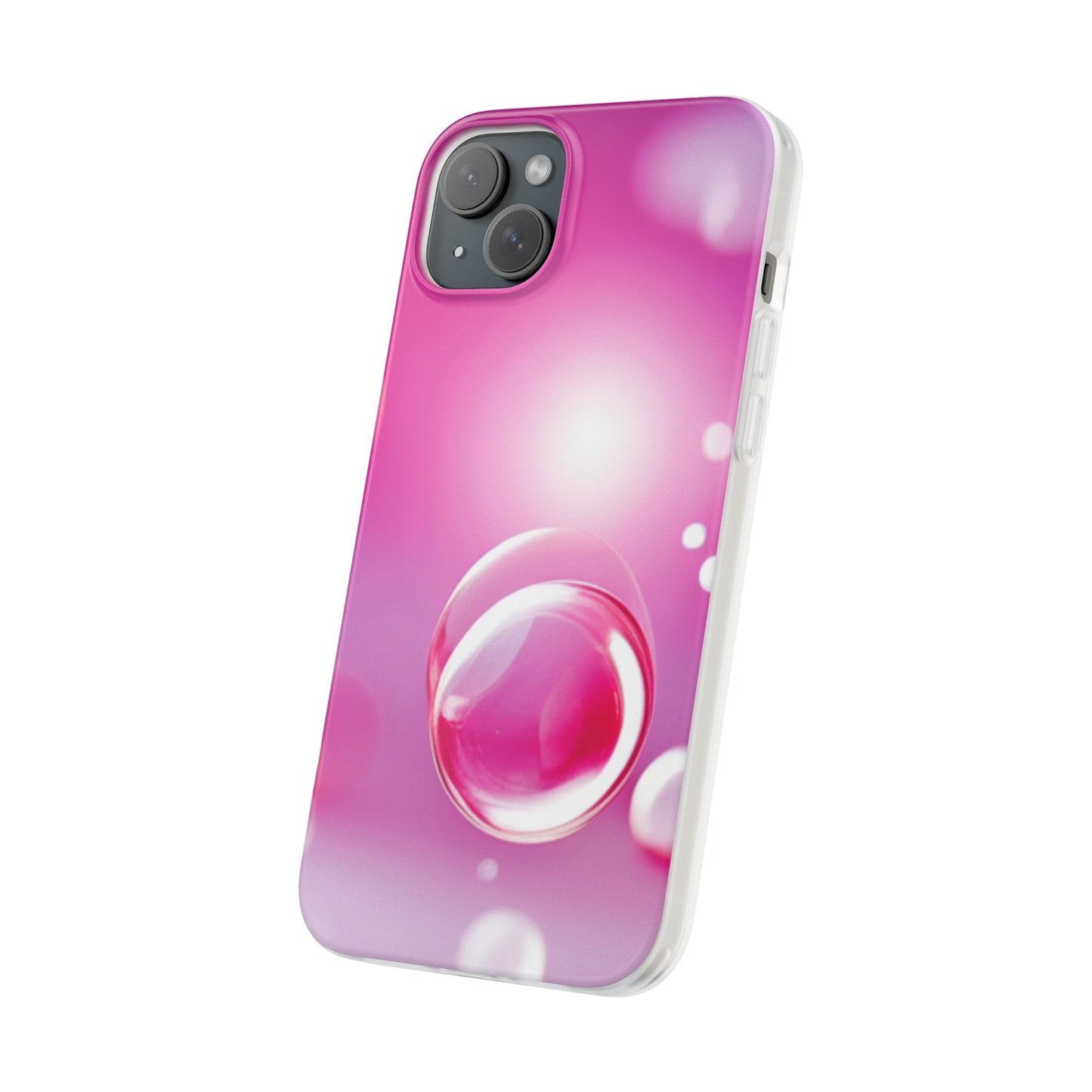 Flexi Case [Pink Bubbles]