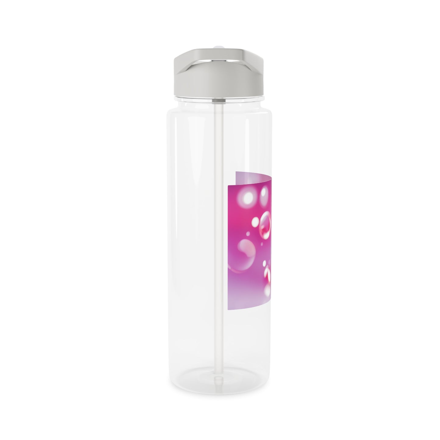 Tritan Water Bottle [Pink Bubbles]