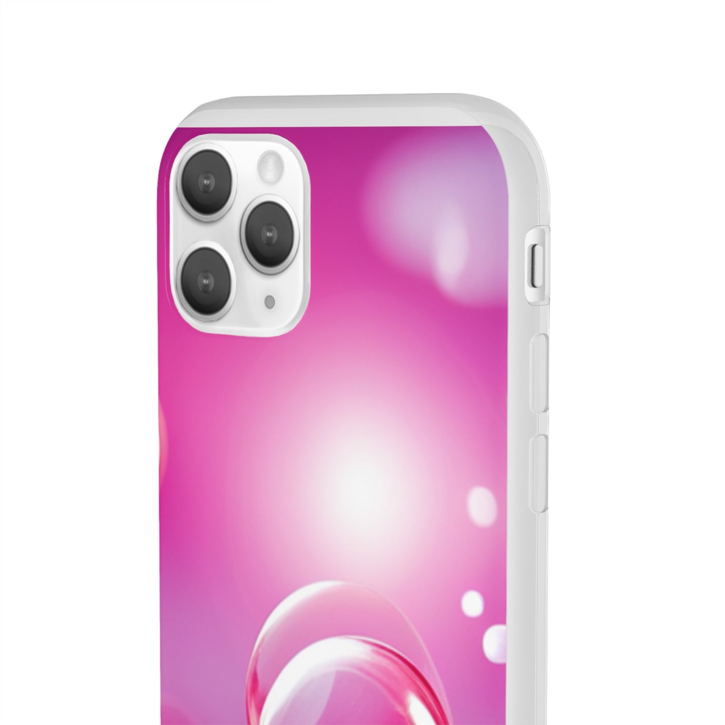 Flexi Case [Pink Bubbles]