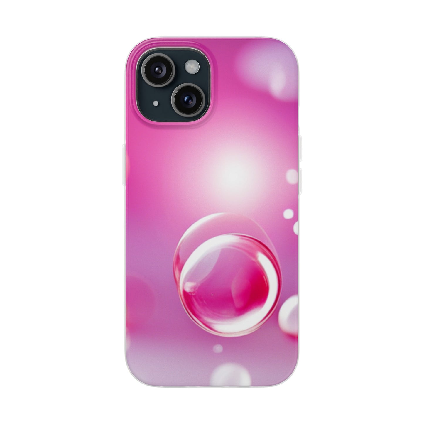 Flexi Case [Pink Bubbles]