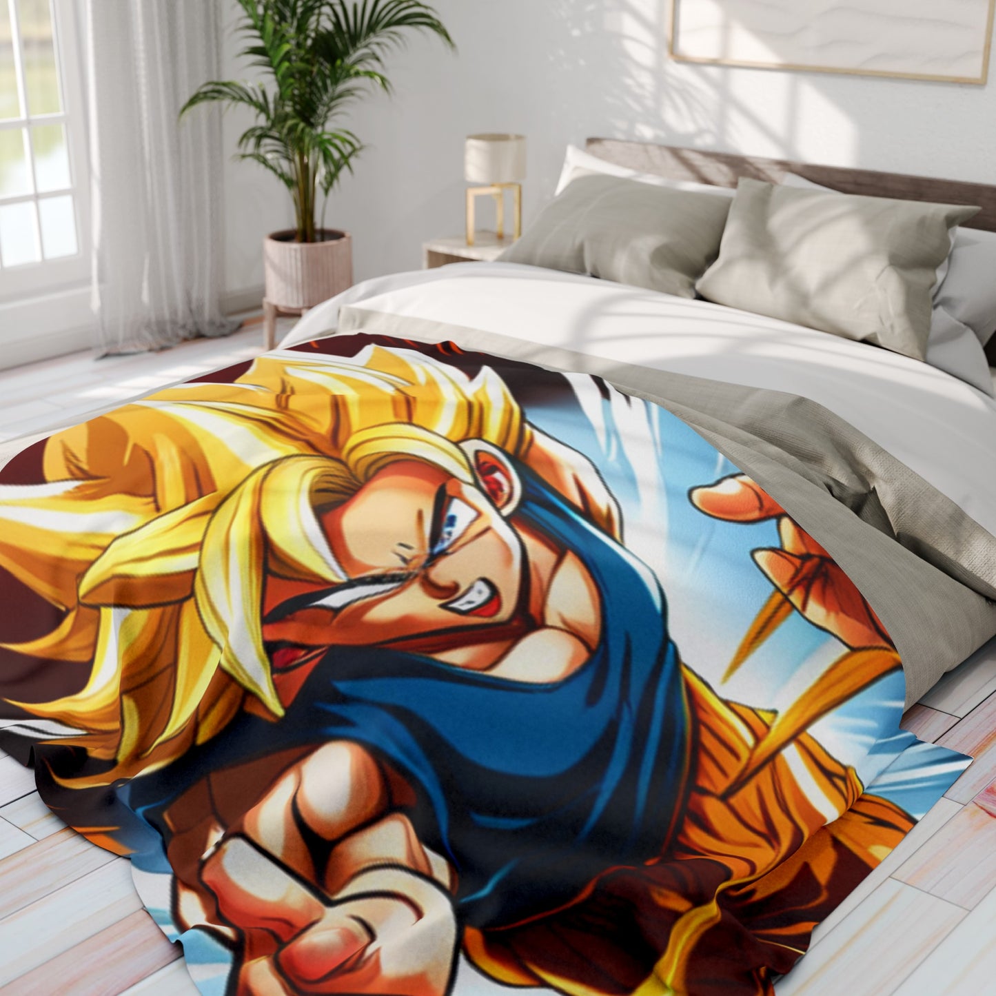 Arctic Fleece Blanket [DragonBallZ]